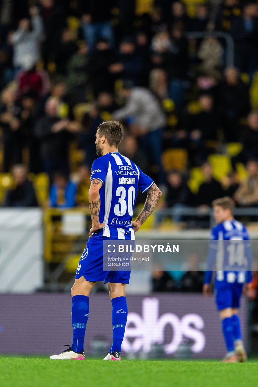 IFK Göteborgs Mattias Bjärsmyr deppar