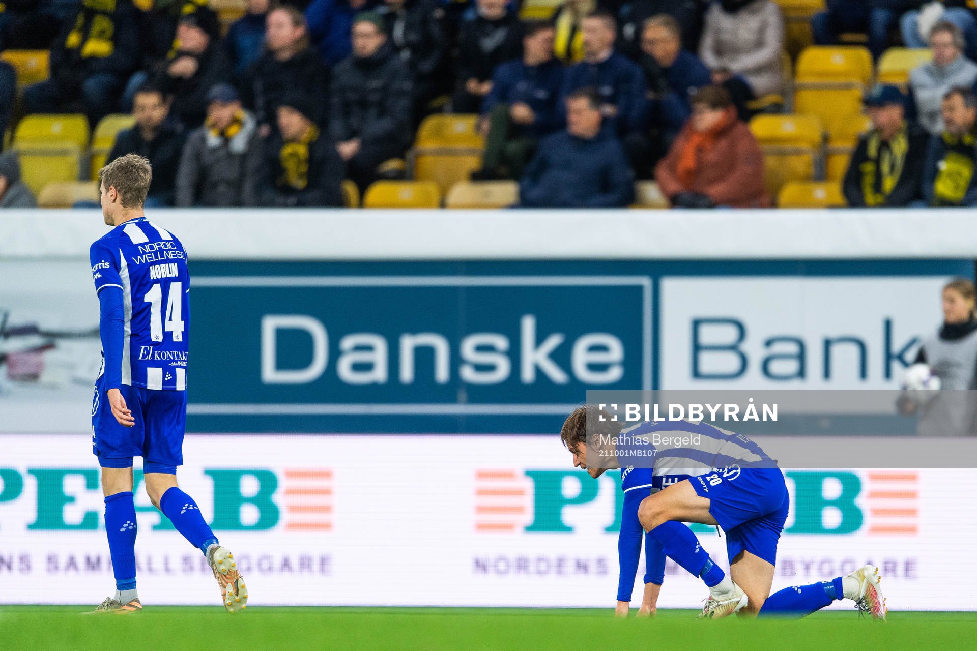 IFK Göteborgs Simon Thern deppar