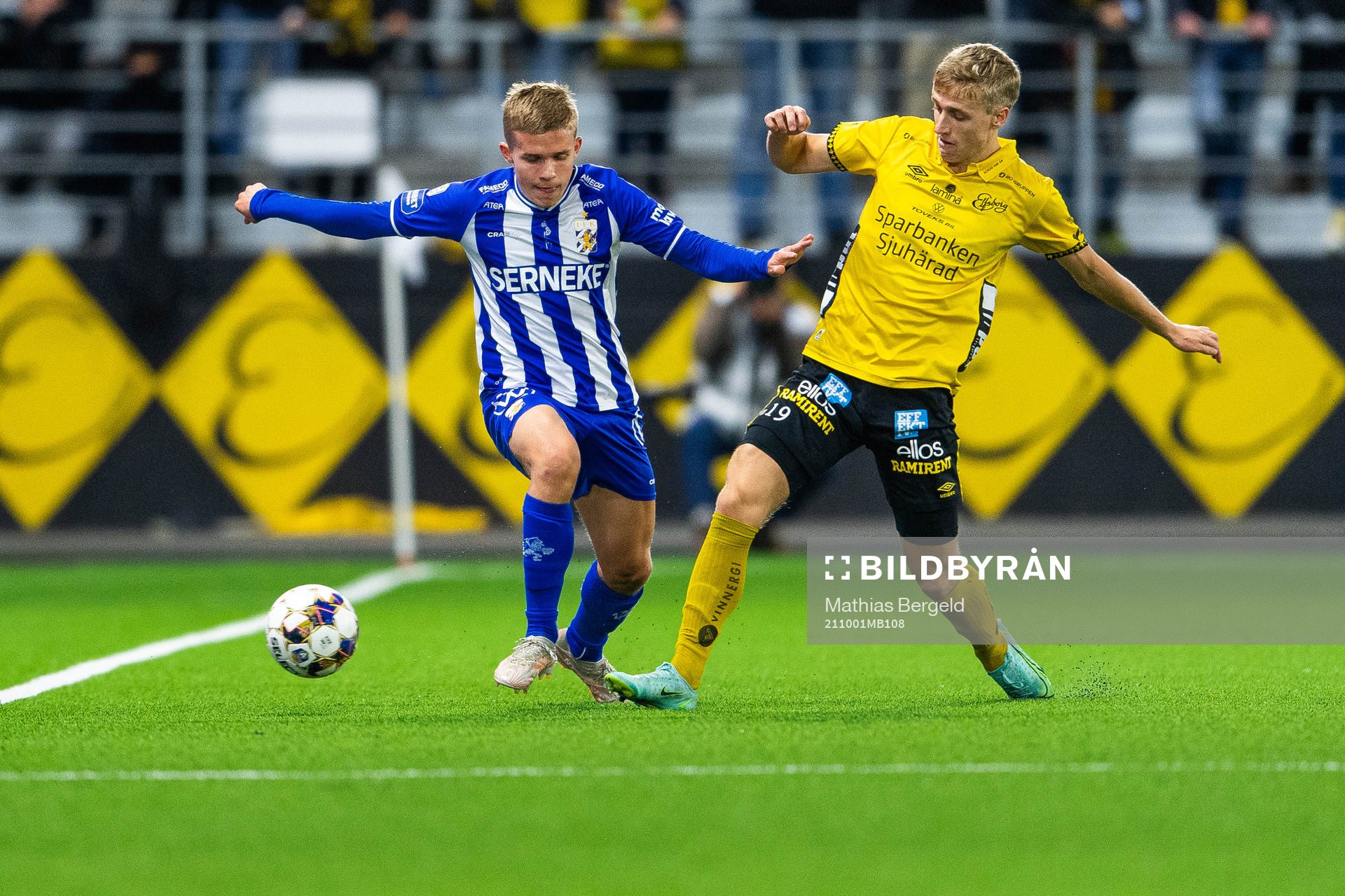 IFK Göteborgs Isak Dahlqvist och Elfsborgs Jeppe Møldrup