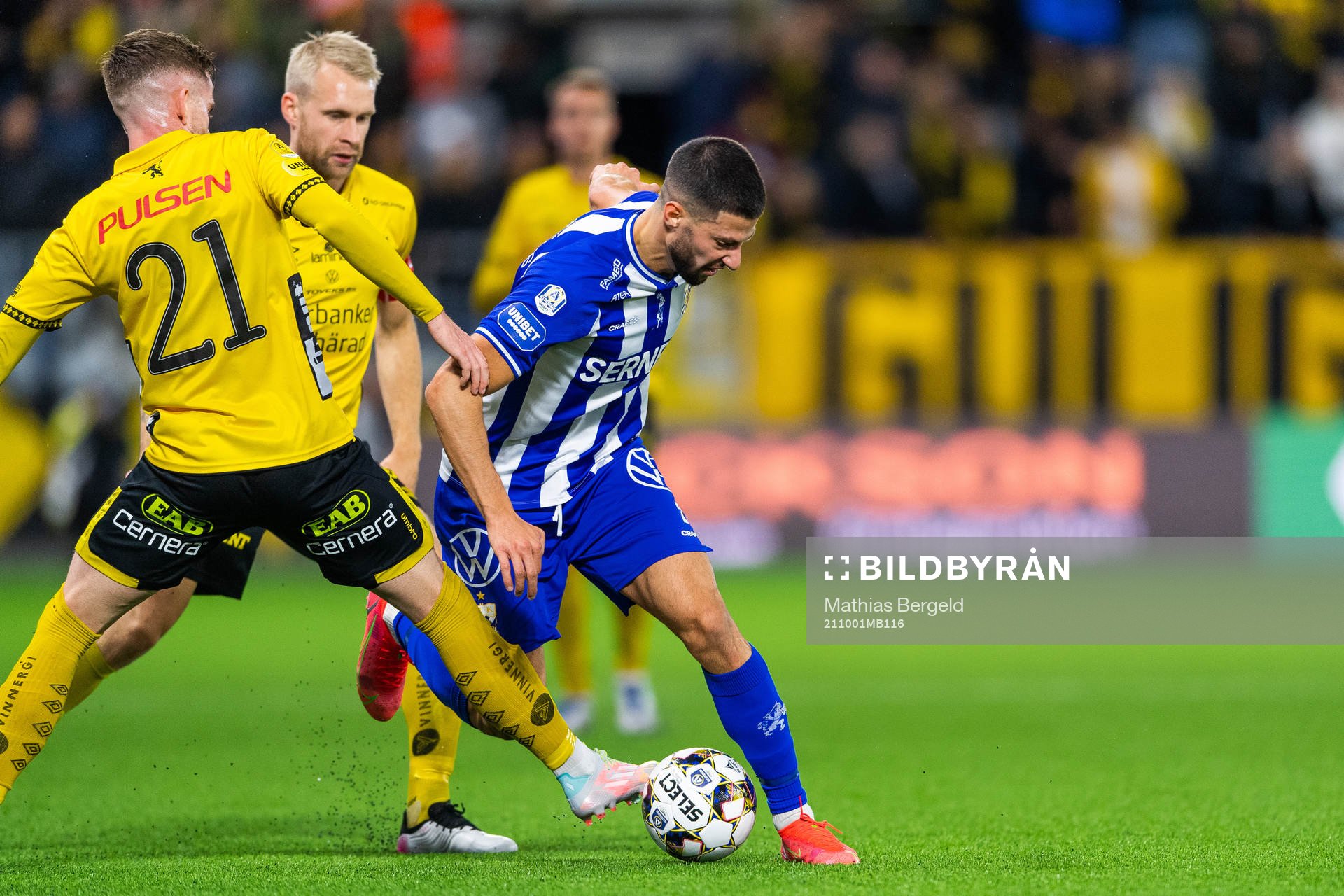Elfsborgs Rasmus Alm och IFK Göteborgs Kevin Yakob