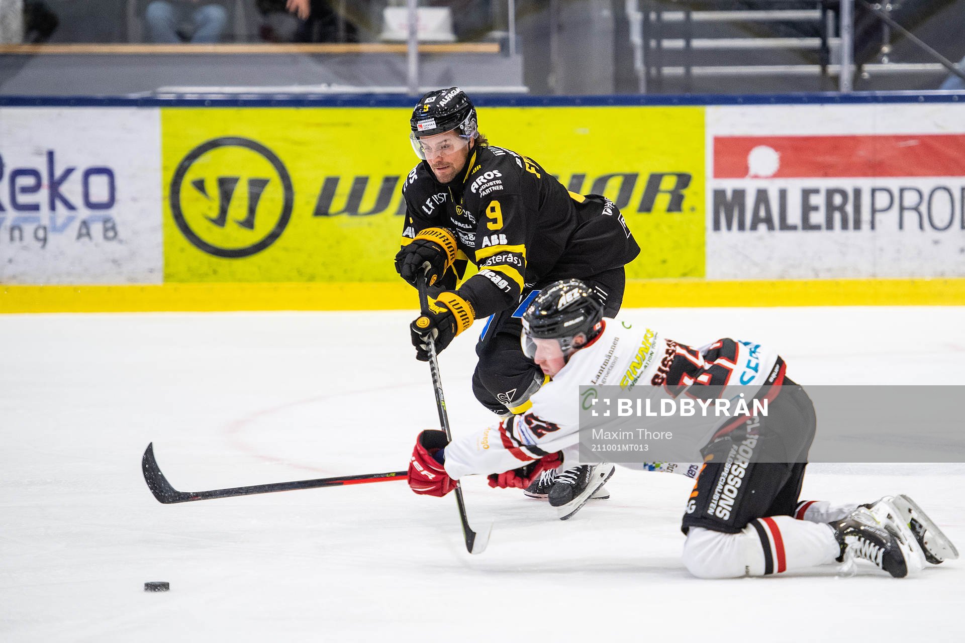 Västerås Mikael Frycklund och Vita Hästens Hampus Olsson