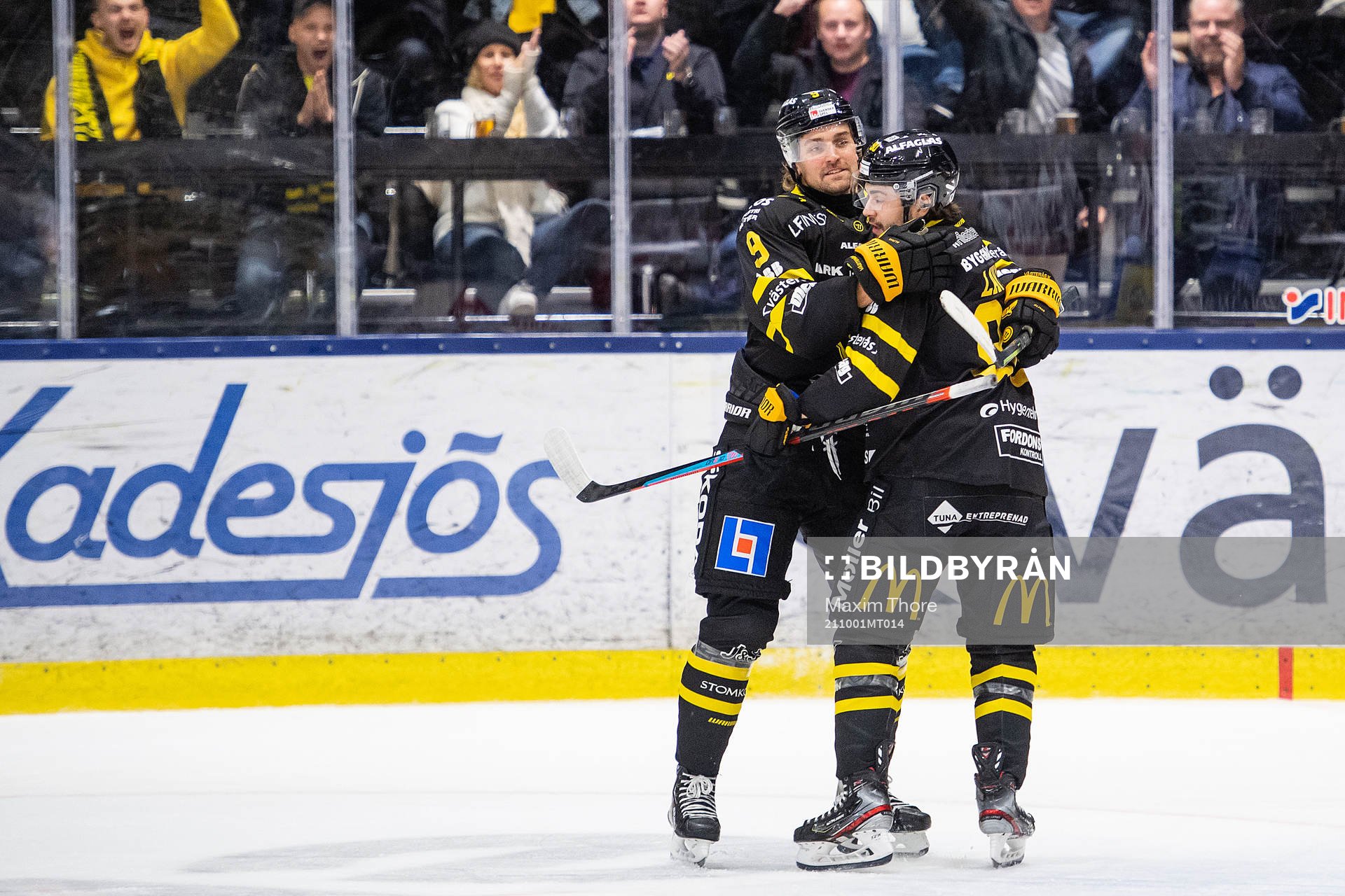Västerås Mikael Frycklund jublar