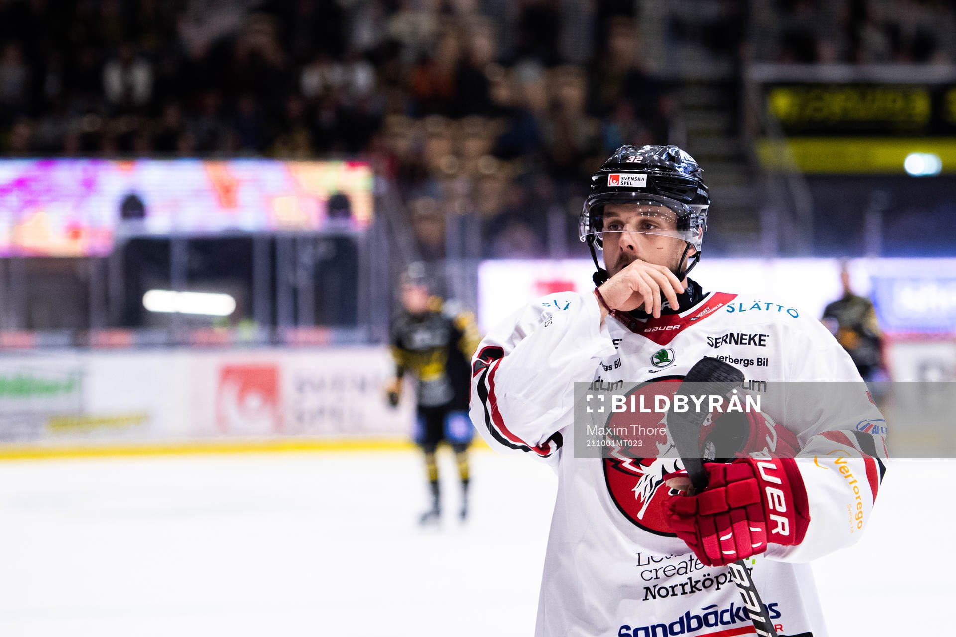 Vita Hästens Philip Alftberg deppar