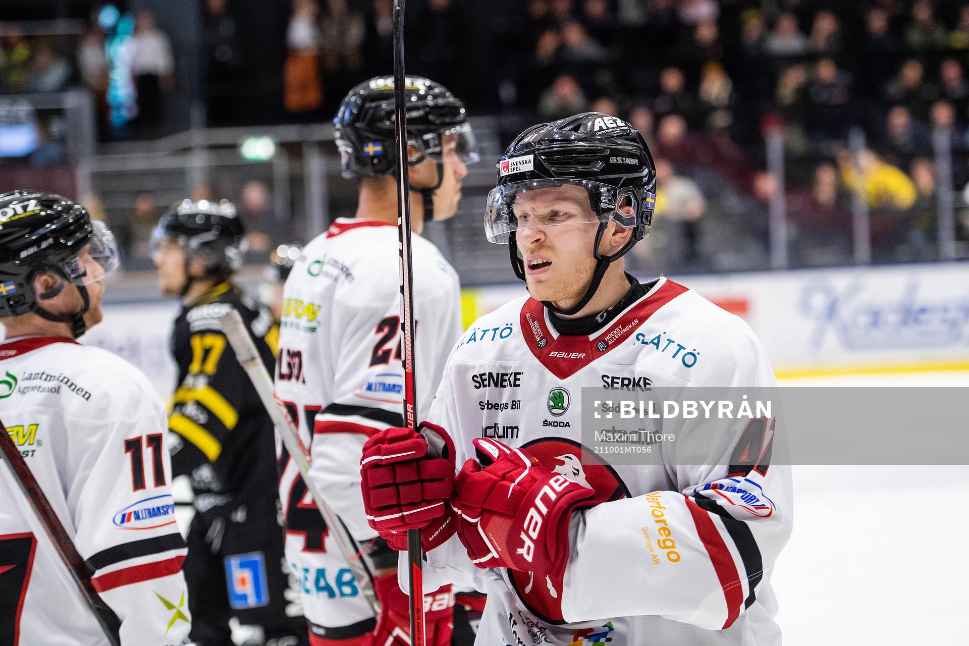 Vita Hästens Alexander Falk deppar
