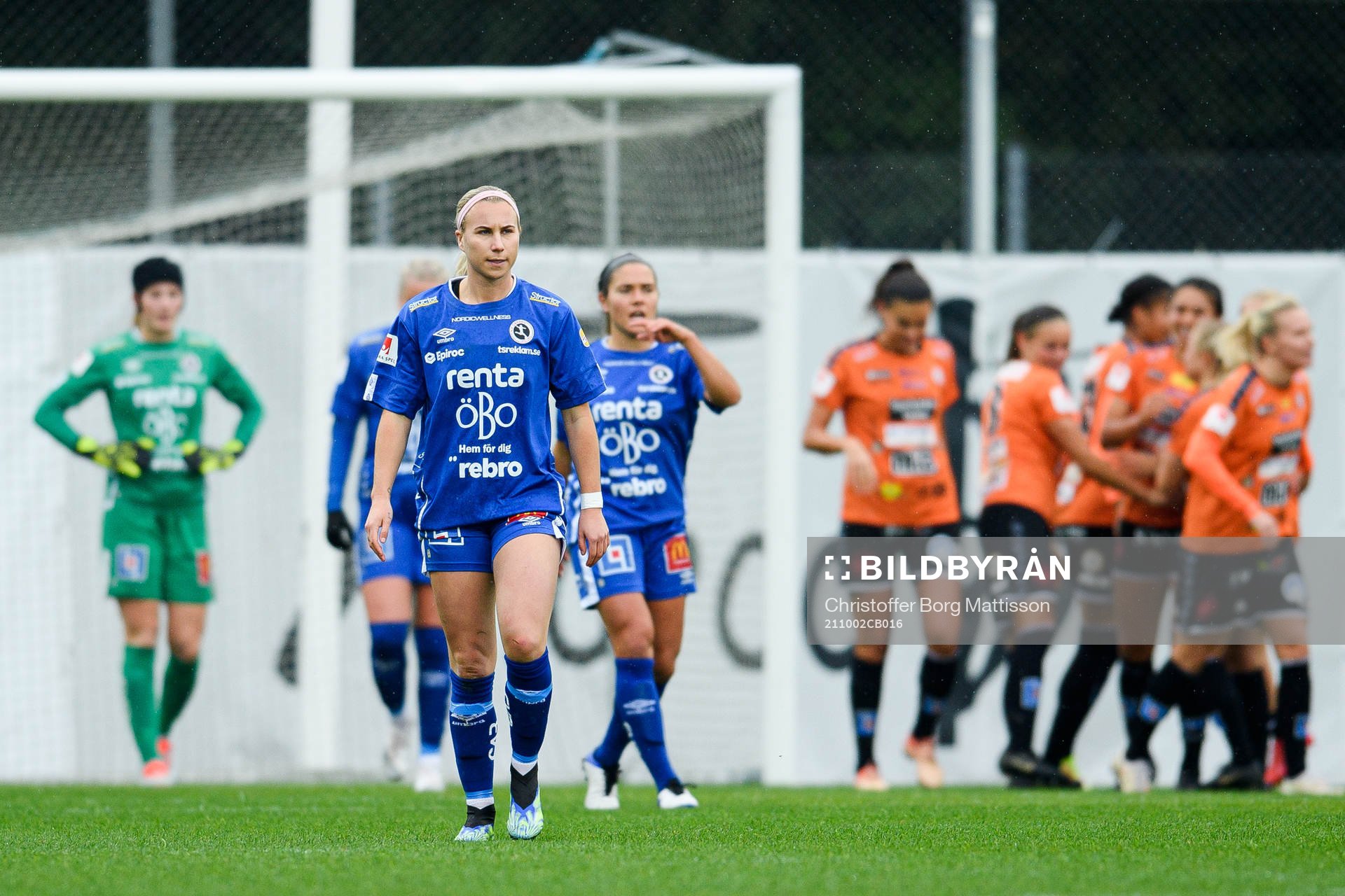 Örebros Jenna Hellstrom deppar