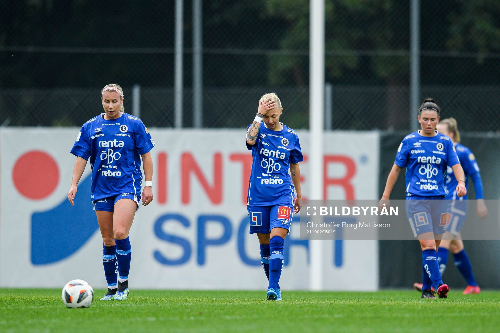 Örebros Jenna Hellstrom, Nathalie Hoff Persson och Emilia