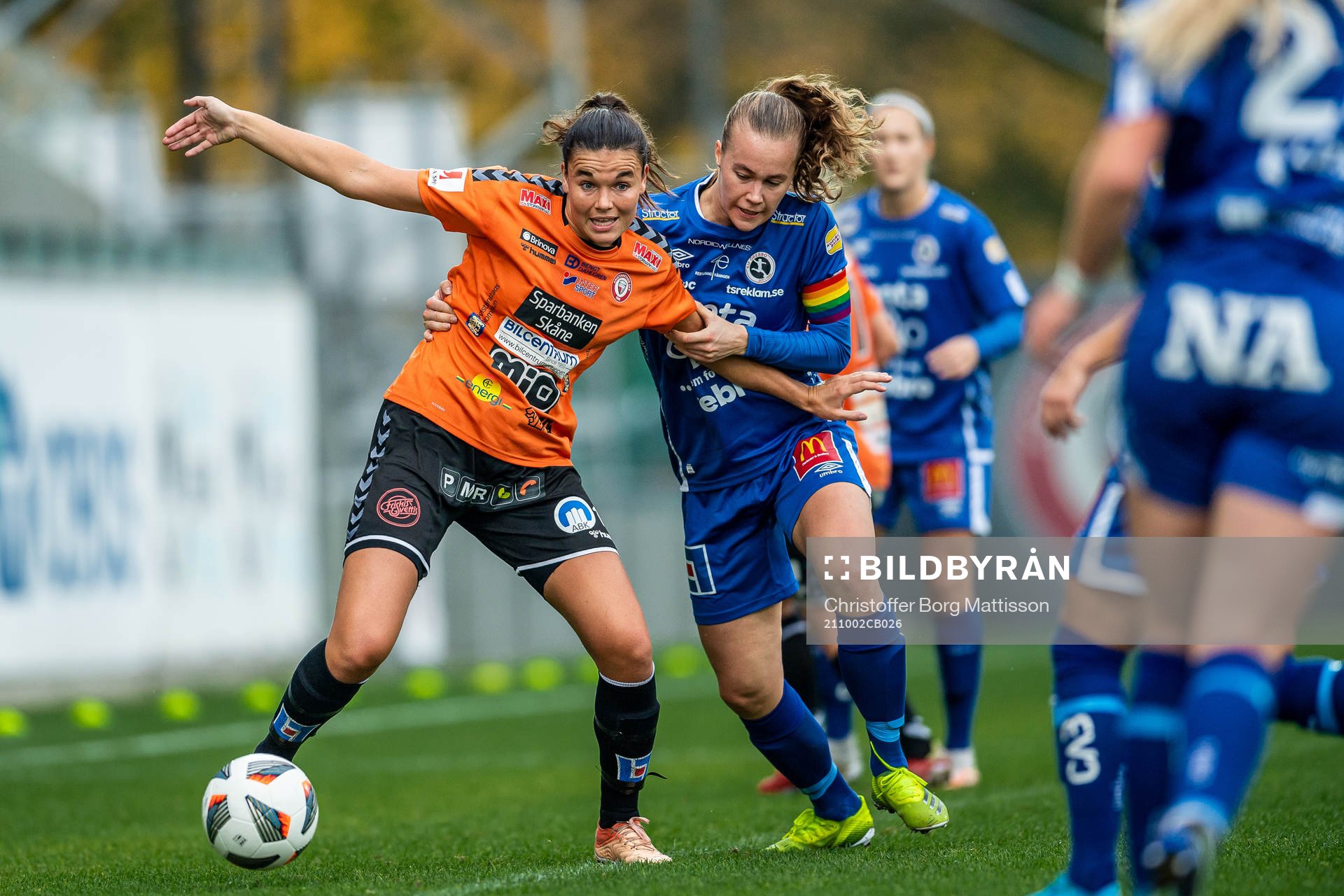 Kristianstads Anna Welin och Örebros Frida Abrahamsson