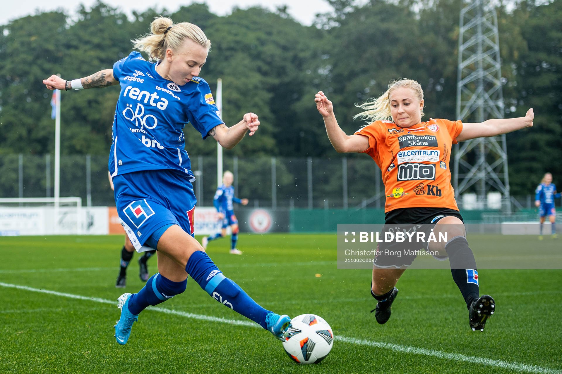 Örebros Nathalie Hoff Persson och Kristianstads Kajsa