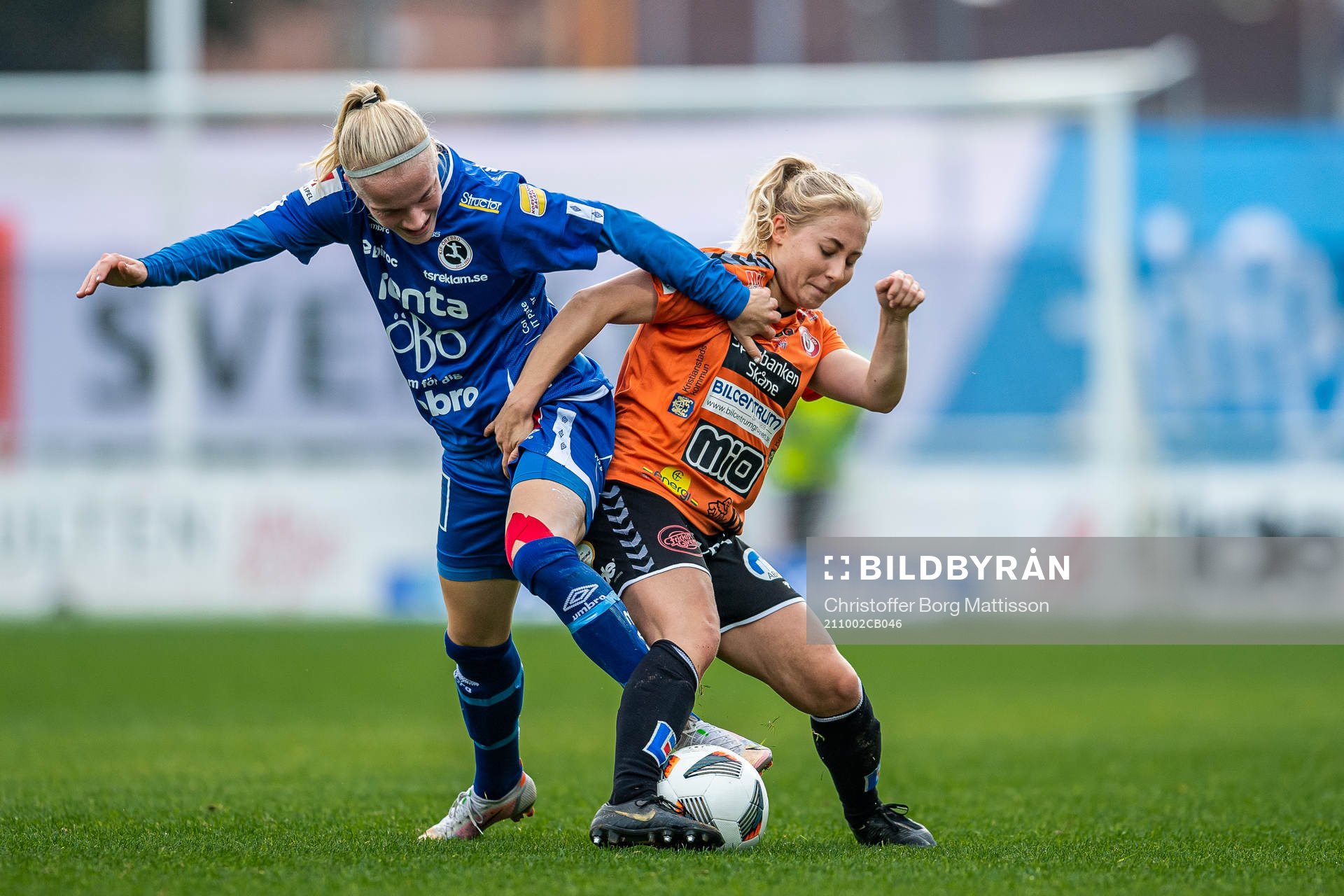 Örebros Anna Sandberg och Kristianstads Kajsa Törnkvist
