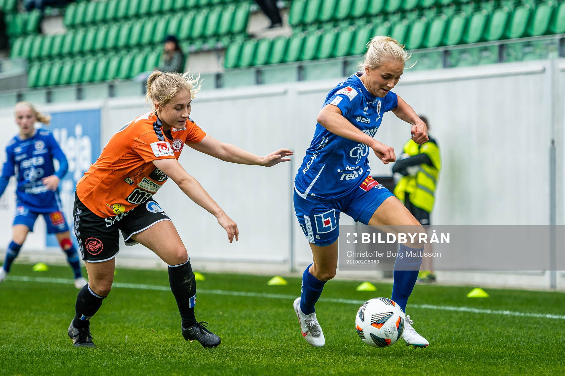 Kristianstads Kajsa Törnkvist och Örebros Sara Lilja