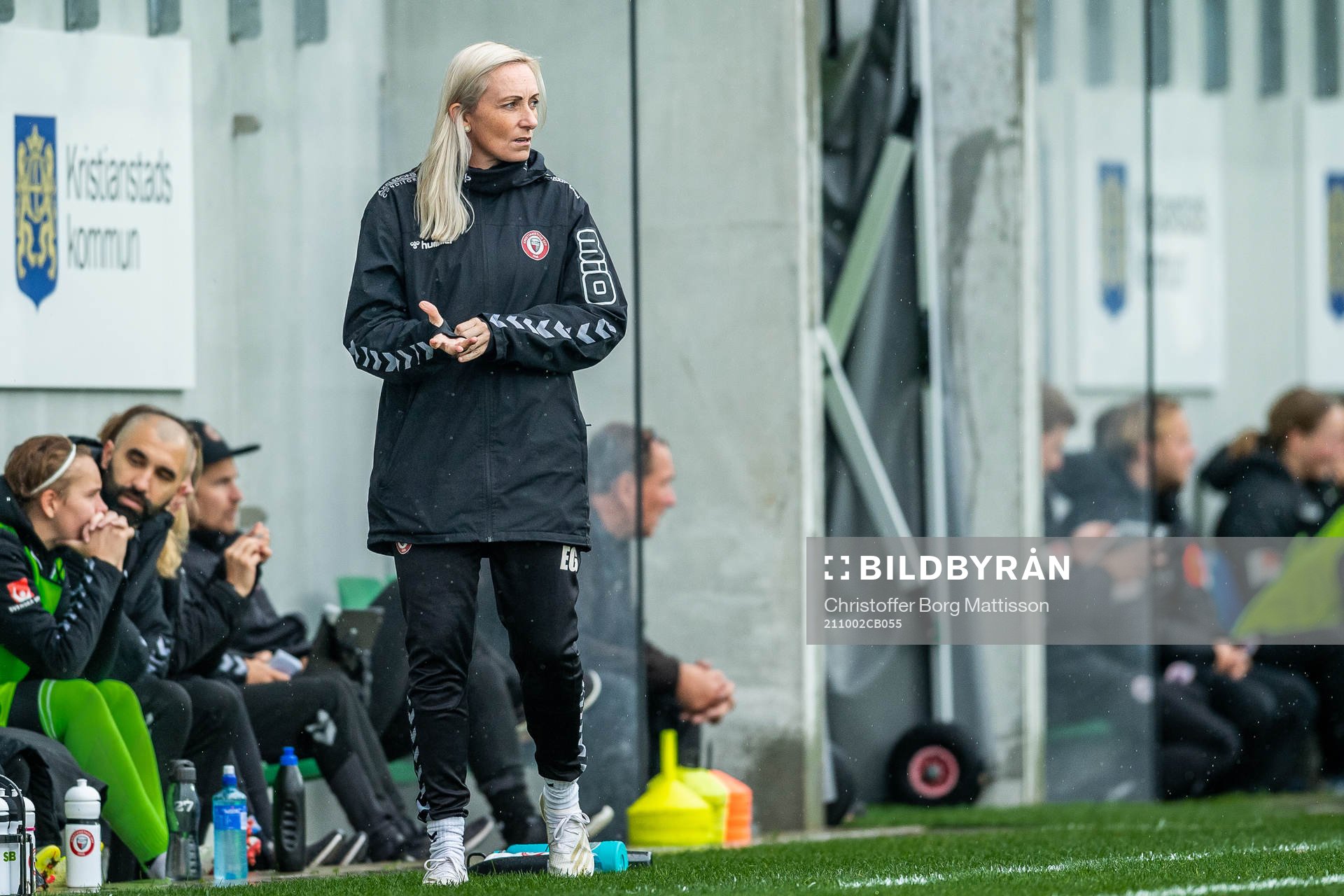 Kristianstads tränare Elisabet Gunnarsdóttir