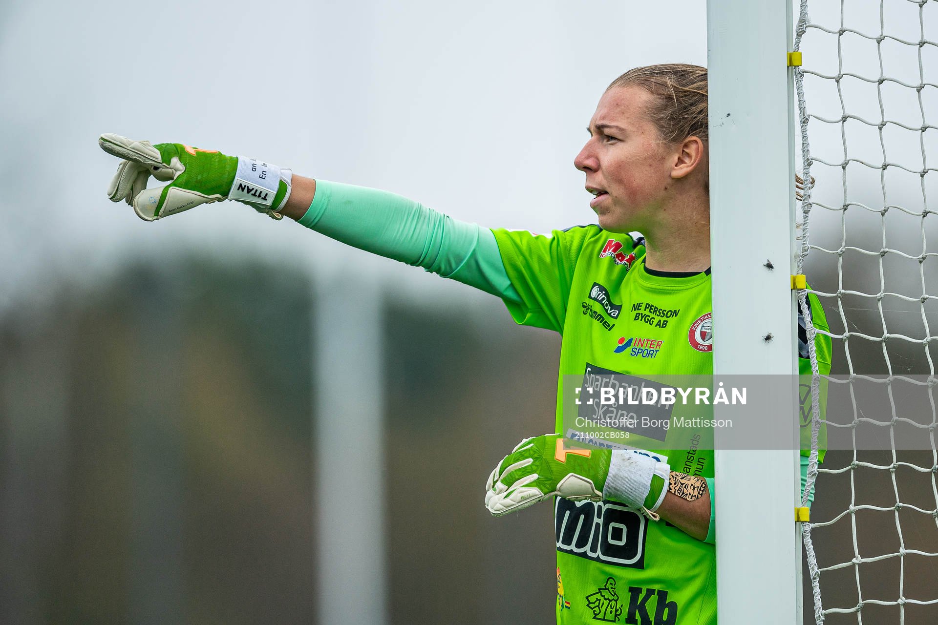 Kristianstads målvakt Melina Loeck