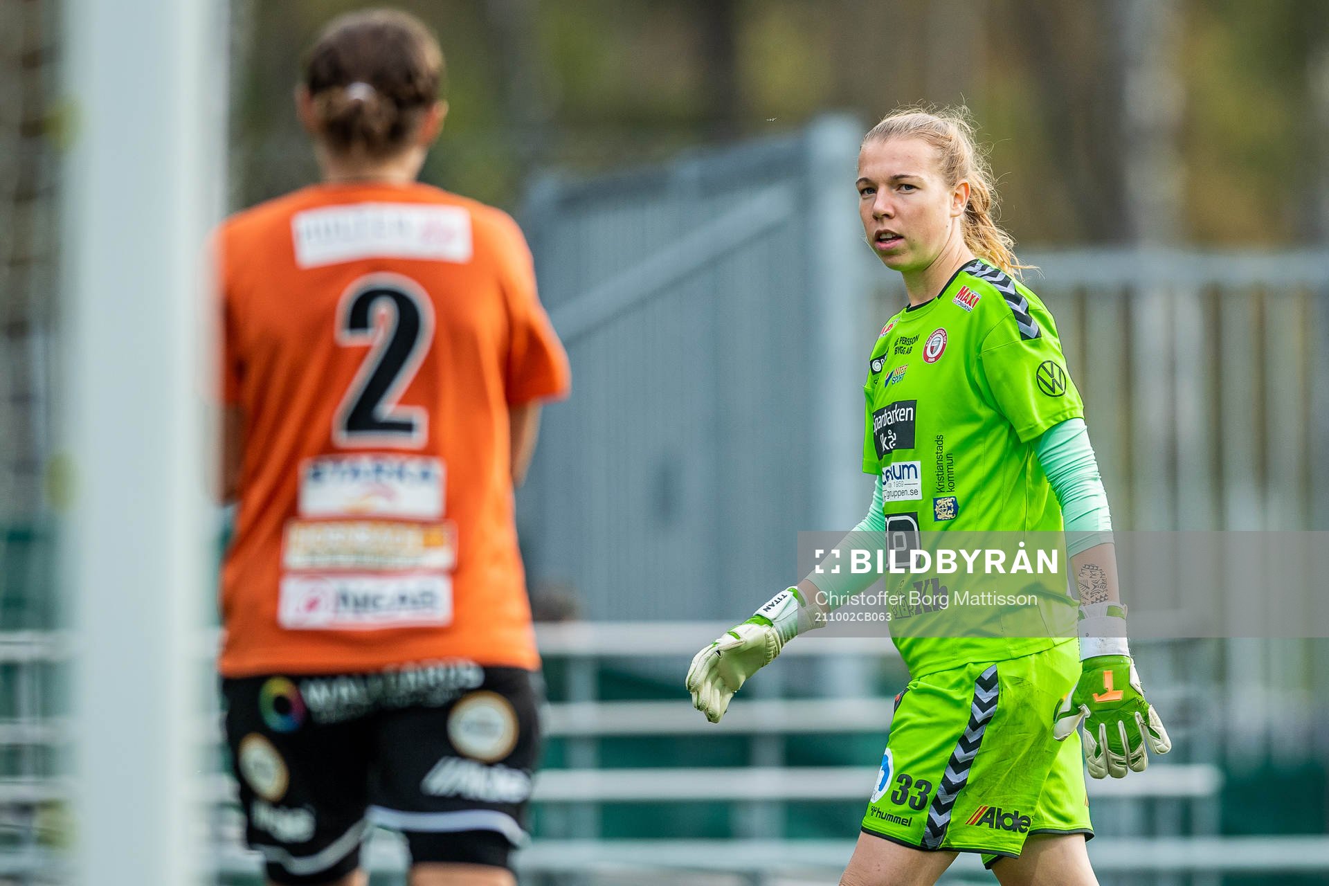Kristianstads målvakt Melina Loeck