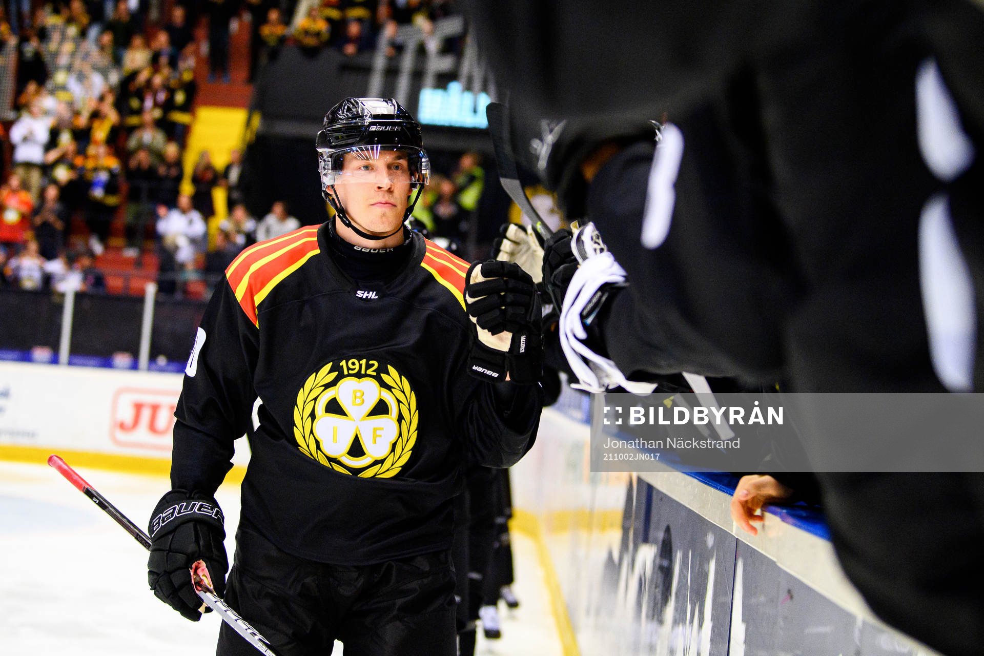 Brynäs Tomi Sallinen jublar