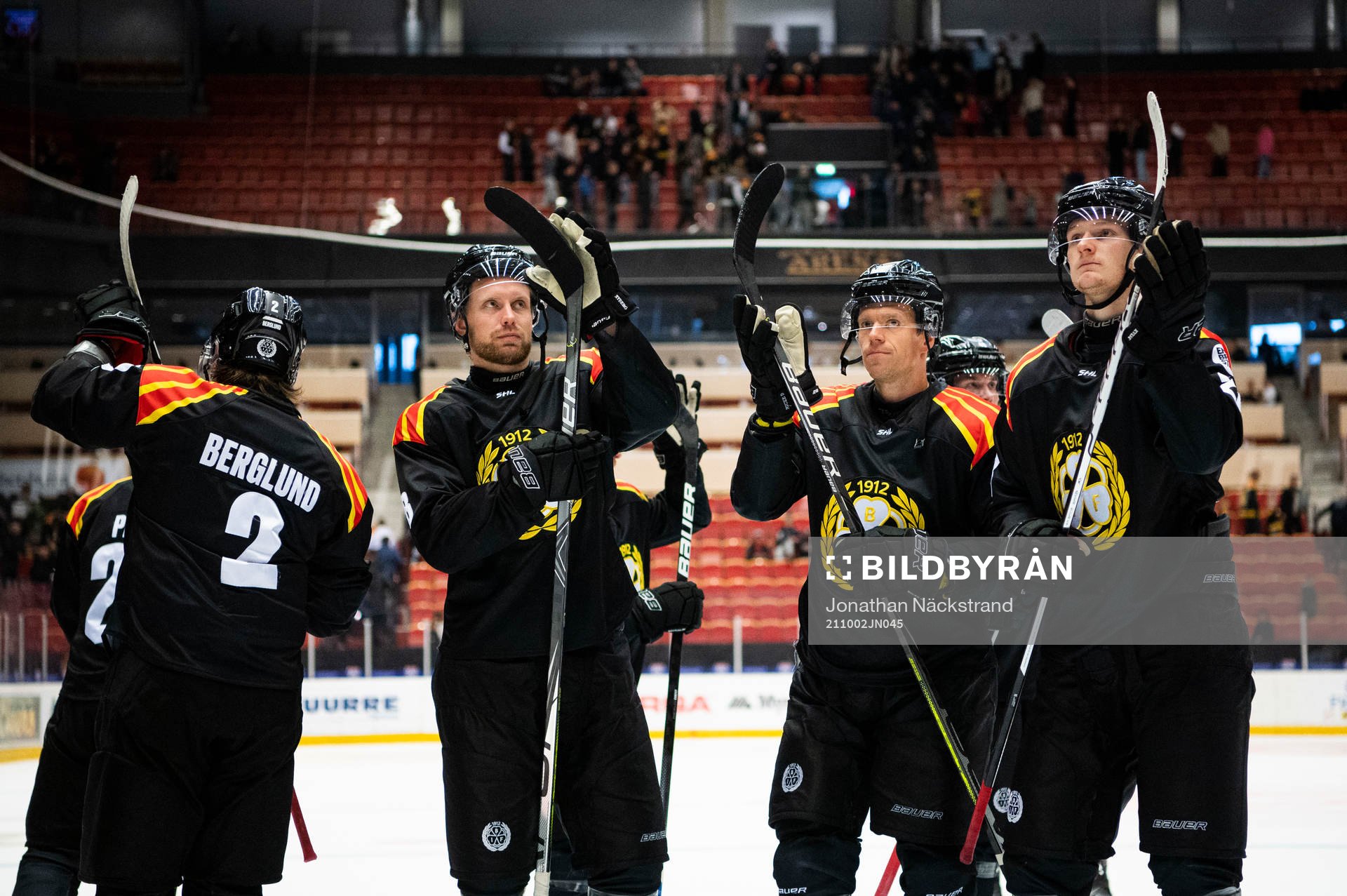 Brynäs spelare deppar