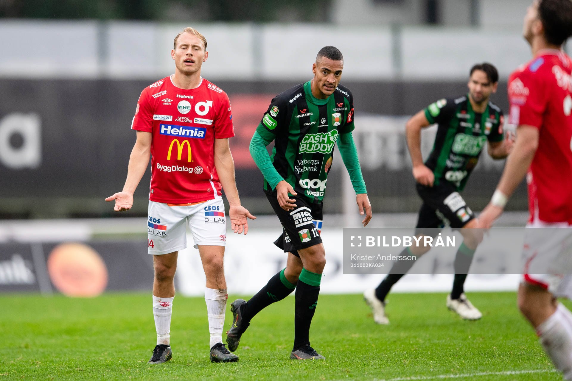 Degerfors Villiam Dahlström och Varbergs Simon Karlsson