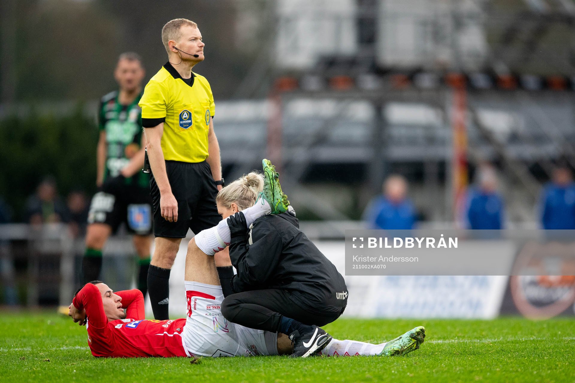 Degerfors Abdelrahman Saidi får behandling