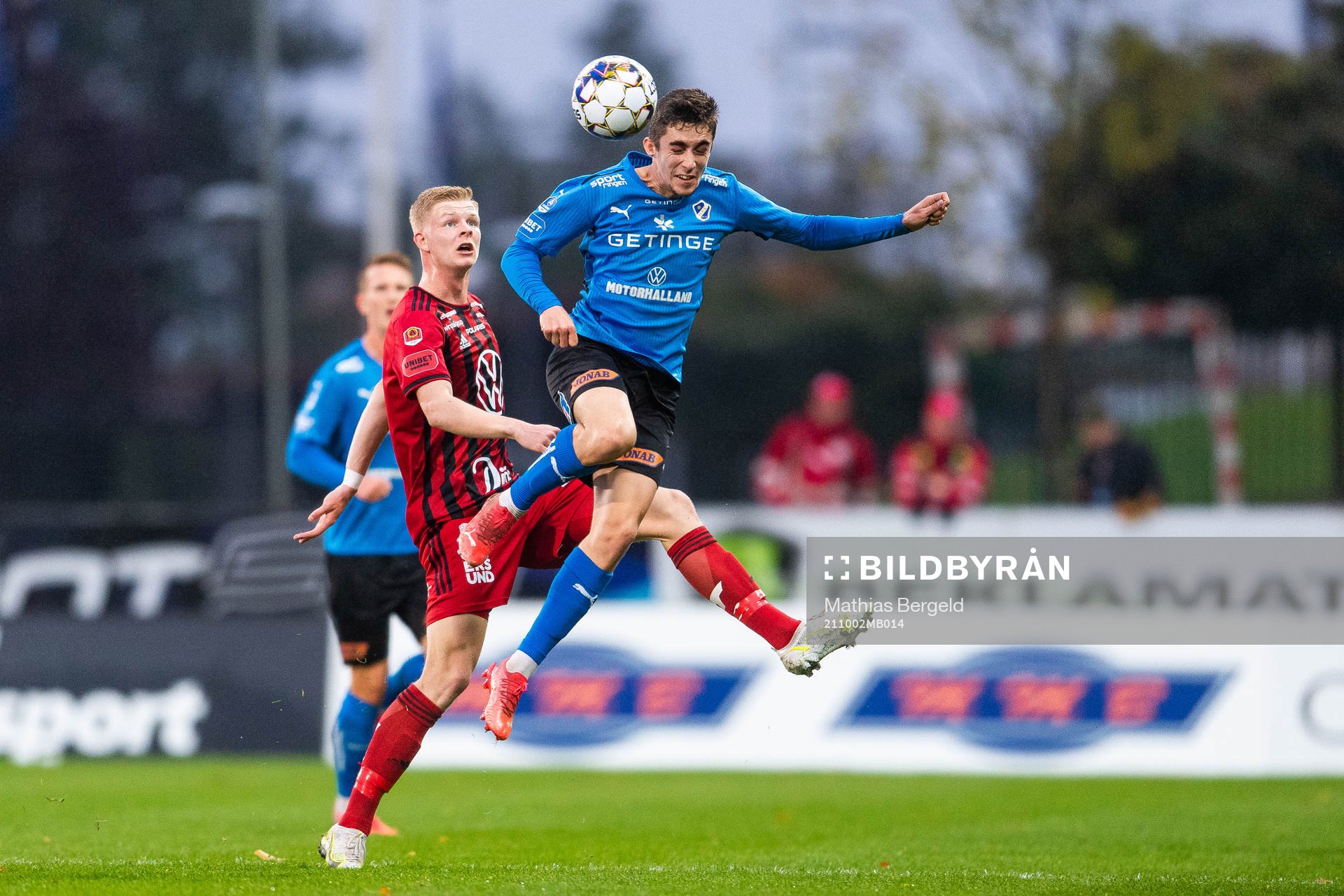 Östersunds Malcolm Stolt och Halmstads Emil Tot Wikström