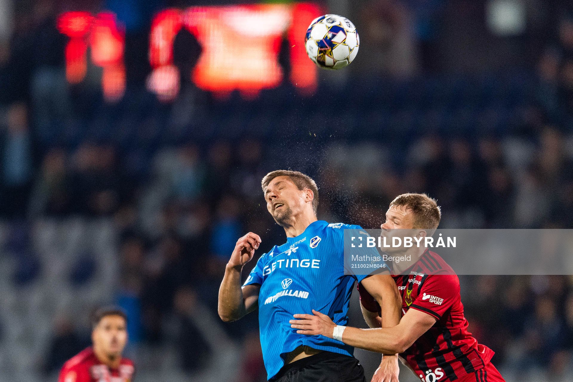 Halmstads Mikael Boman och Östersunds Eirik Haugan
