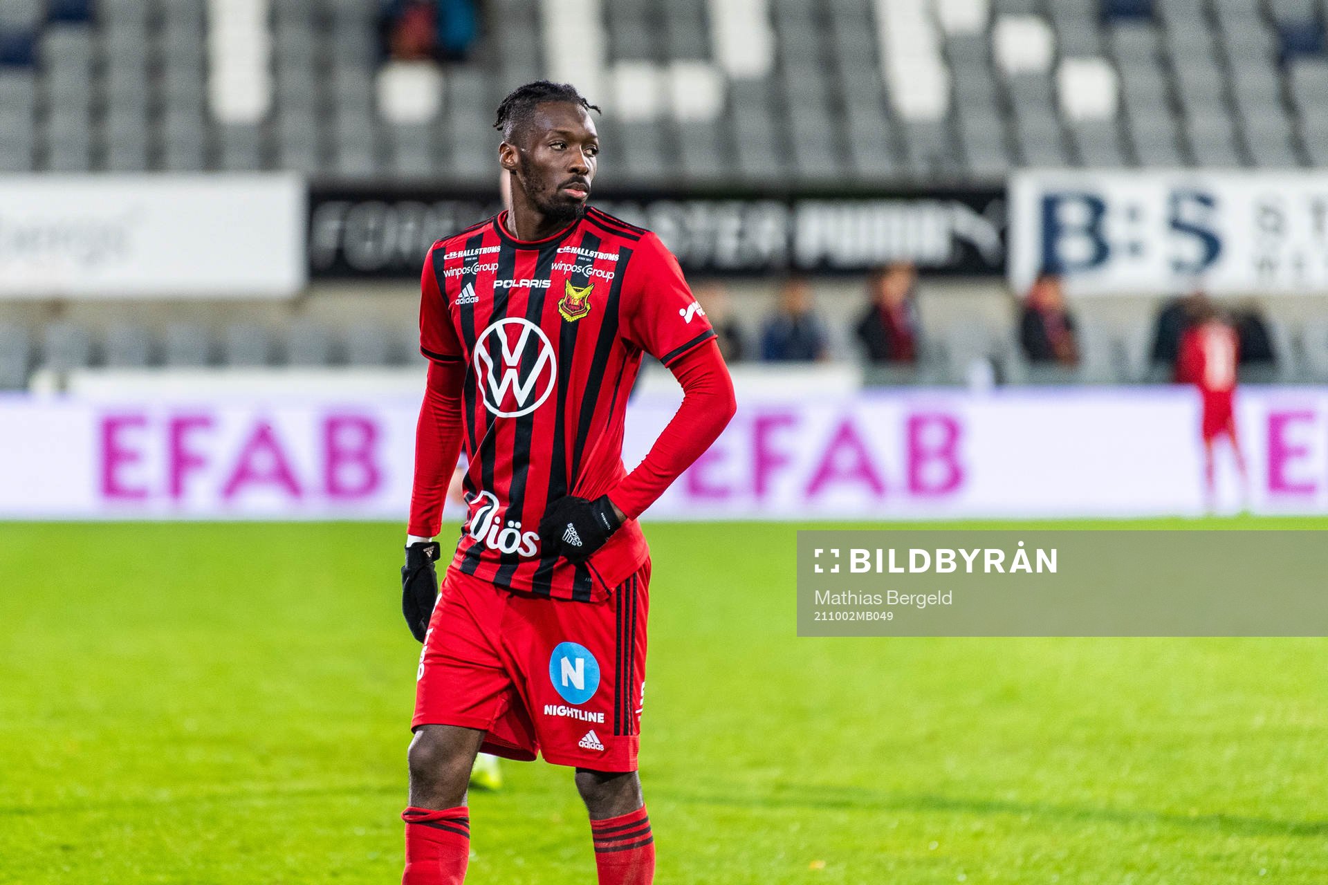 Östersunds Blair Turgott deppar