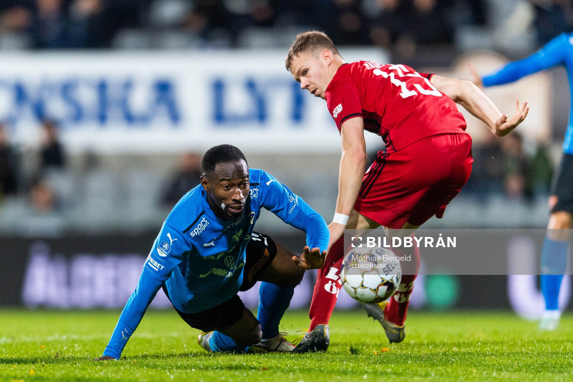Halmstads Sadat Karim och Östersunds Eirik Haugan