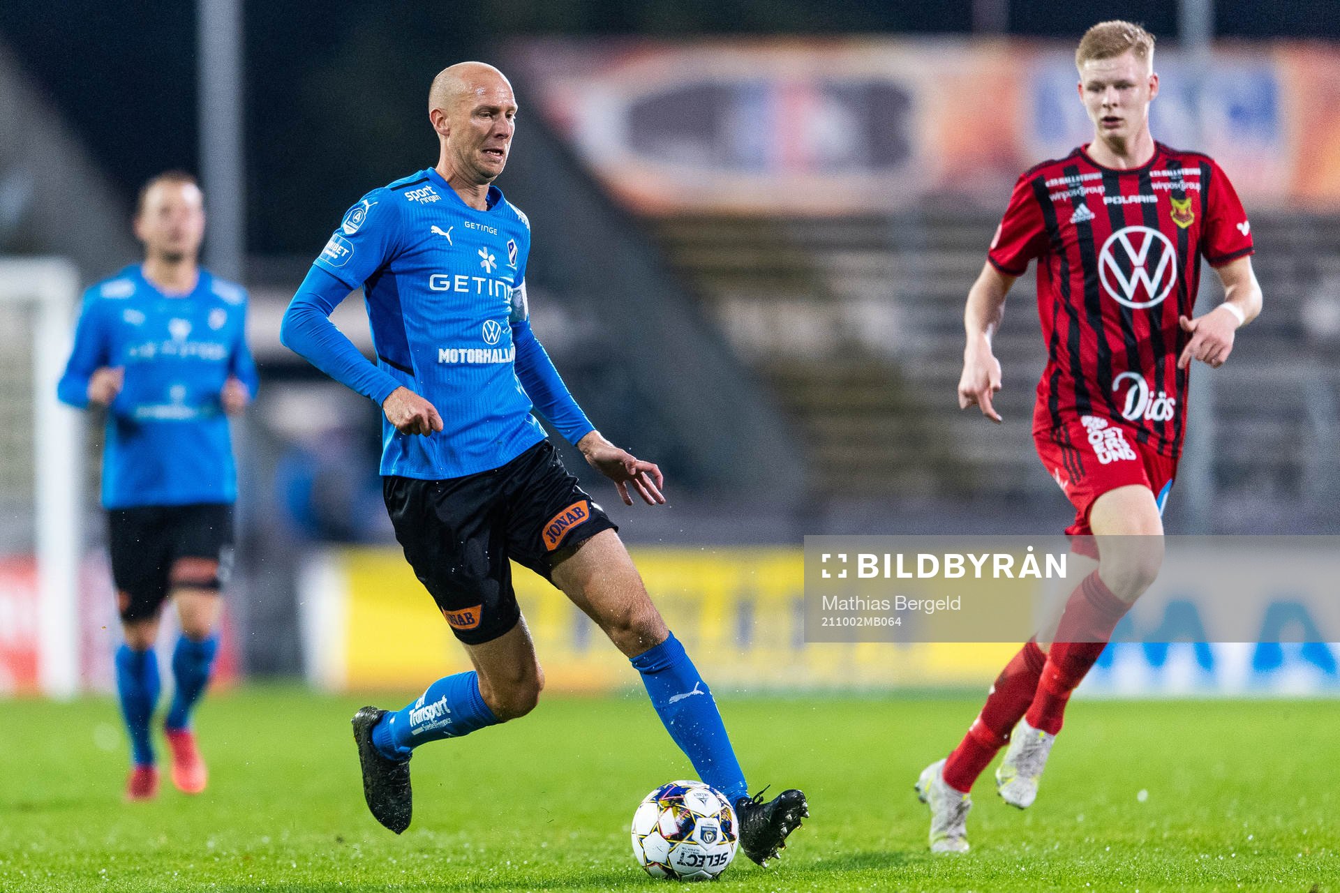 Halmstads Andreas Johansson och Östersunds Malcolm Stolt
