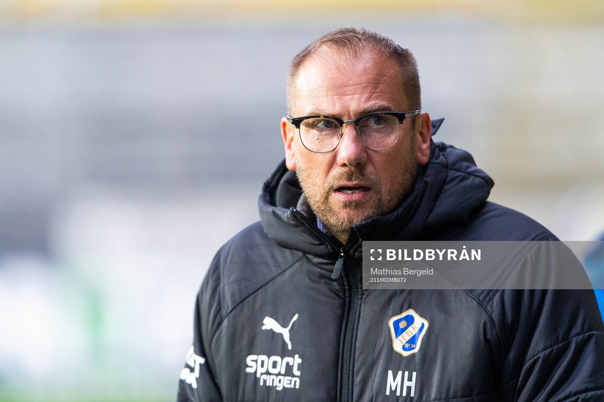 Halmstads manager Magnus Haglund