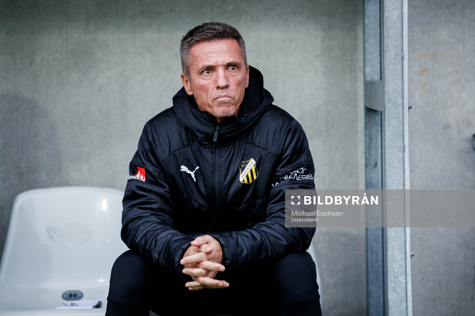 Häckens tränare Mats Gren