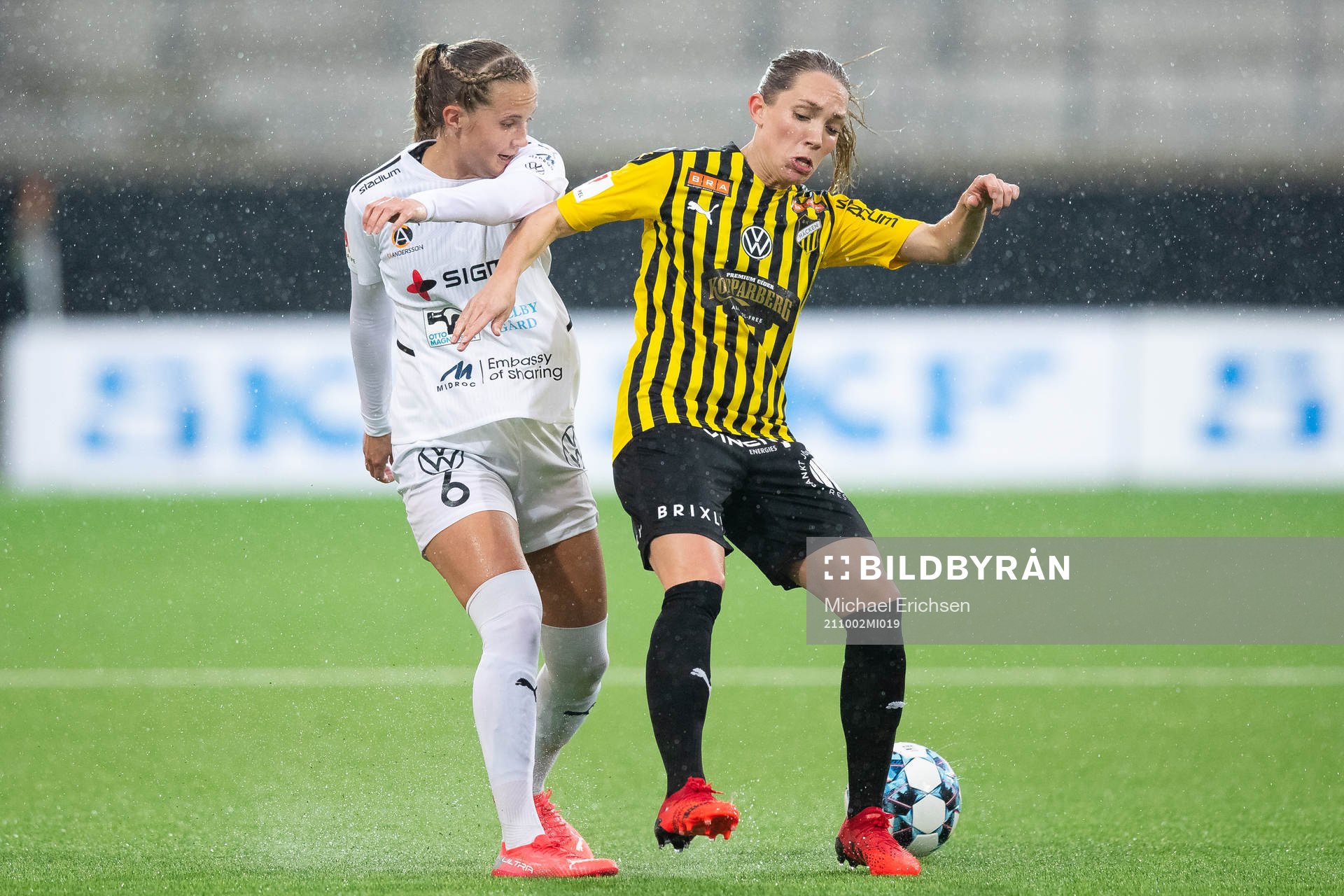 Rosengårds Ria Noora Minerva Öling och Häckens Elin