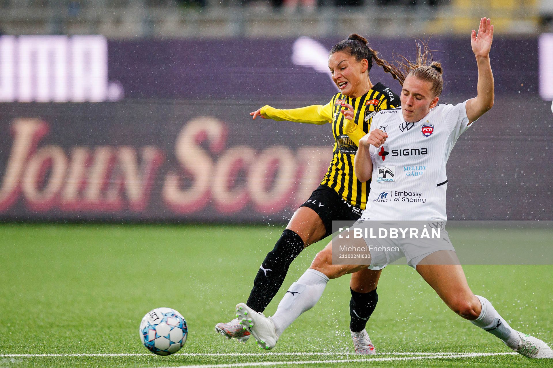 Häckens Johanna Rytting Kaneryd och Rosengårds Gudrun
