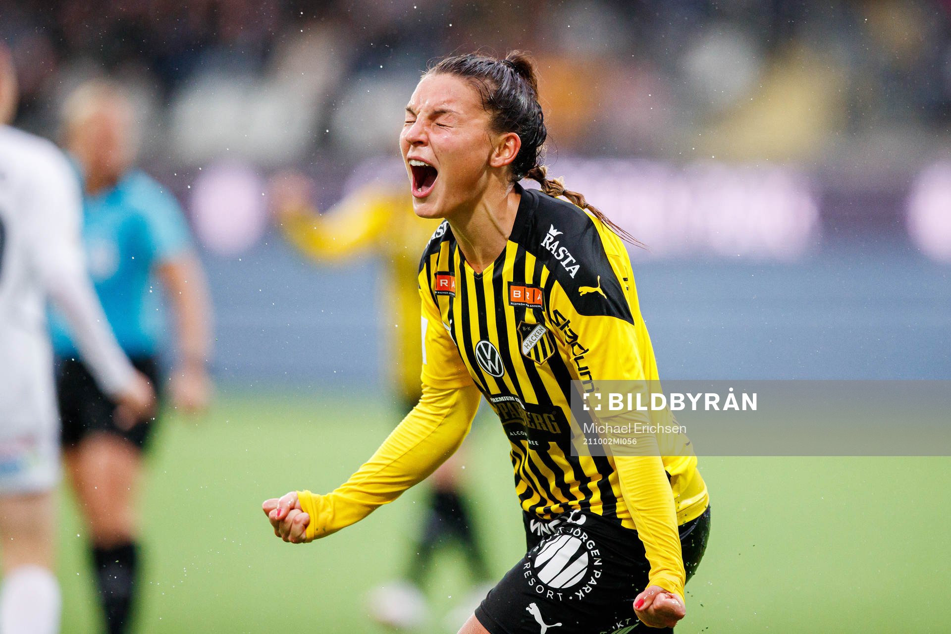 Häckens Johanna Rytting Kaneryd jublar