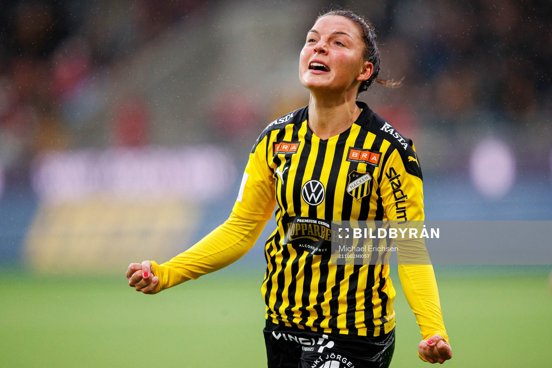 Häckens Johanna Rytting Kaneryd jublar