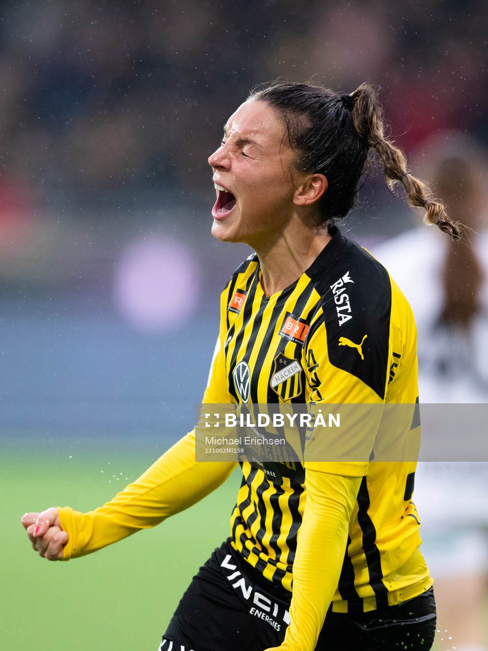 Häckens Johanna Rytting Kaneryd jublar