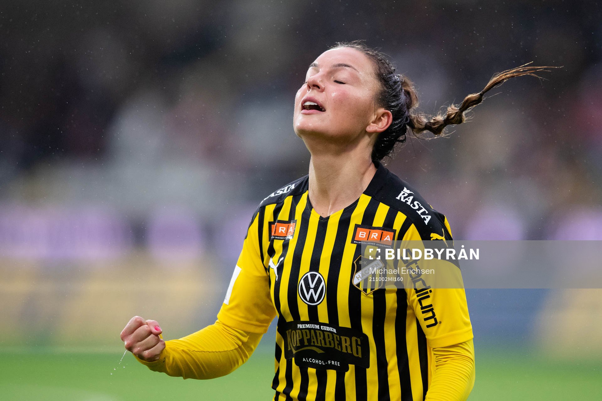 Häckens Johanna Rytting Kaneryd jublar