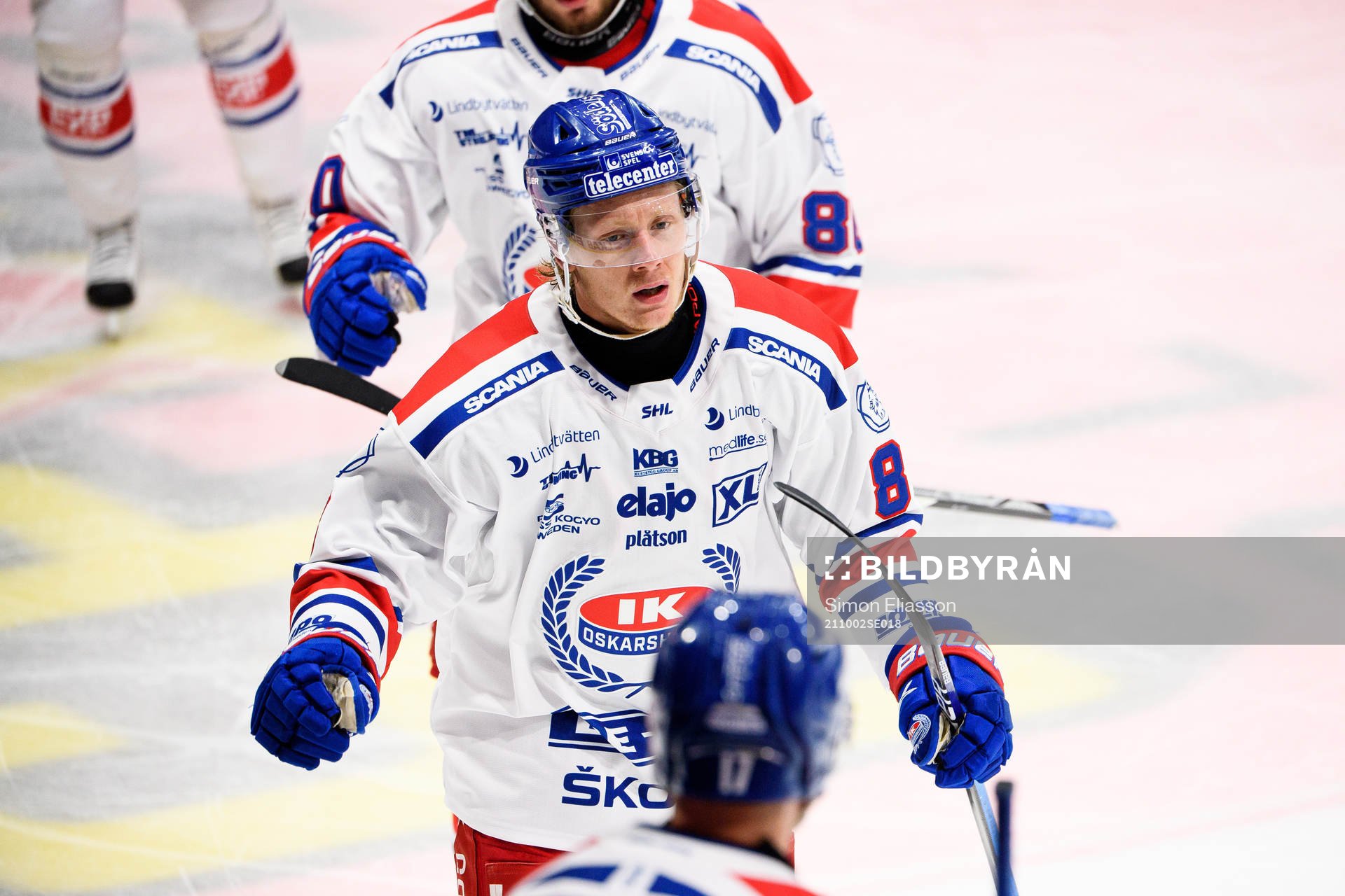 Oskarshamns Fredrik Olofsson jublar