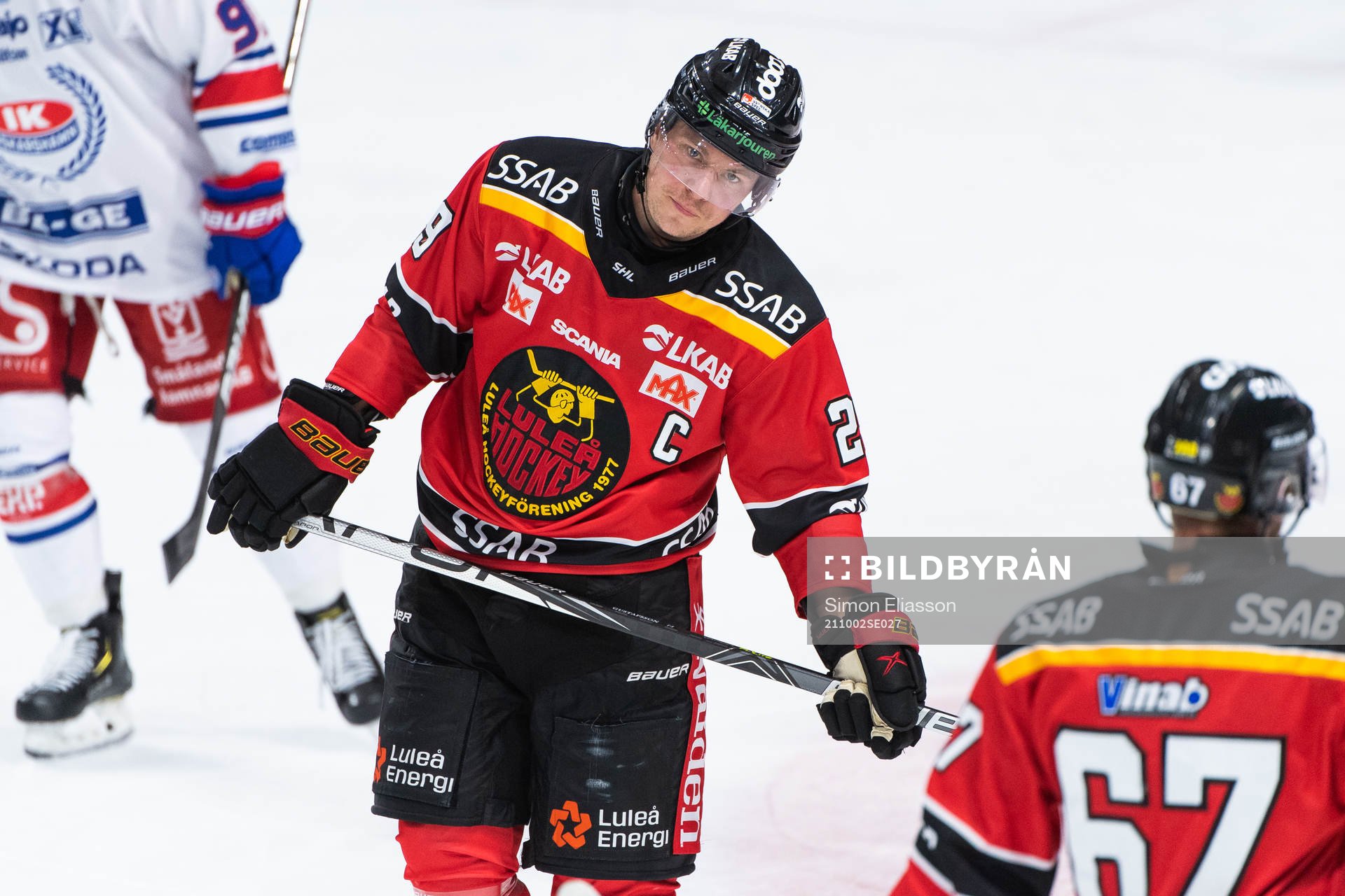 Luleås Erik Gustafsson deppar