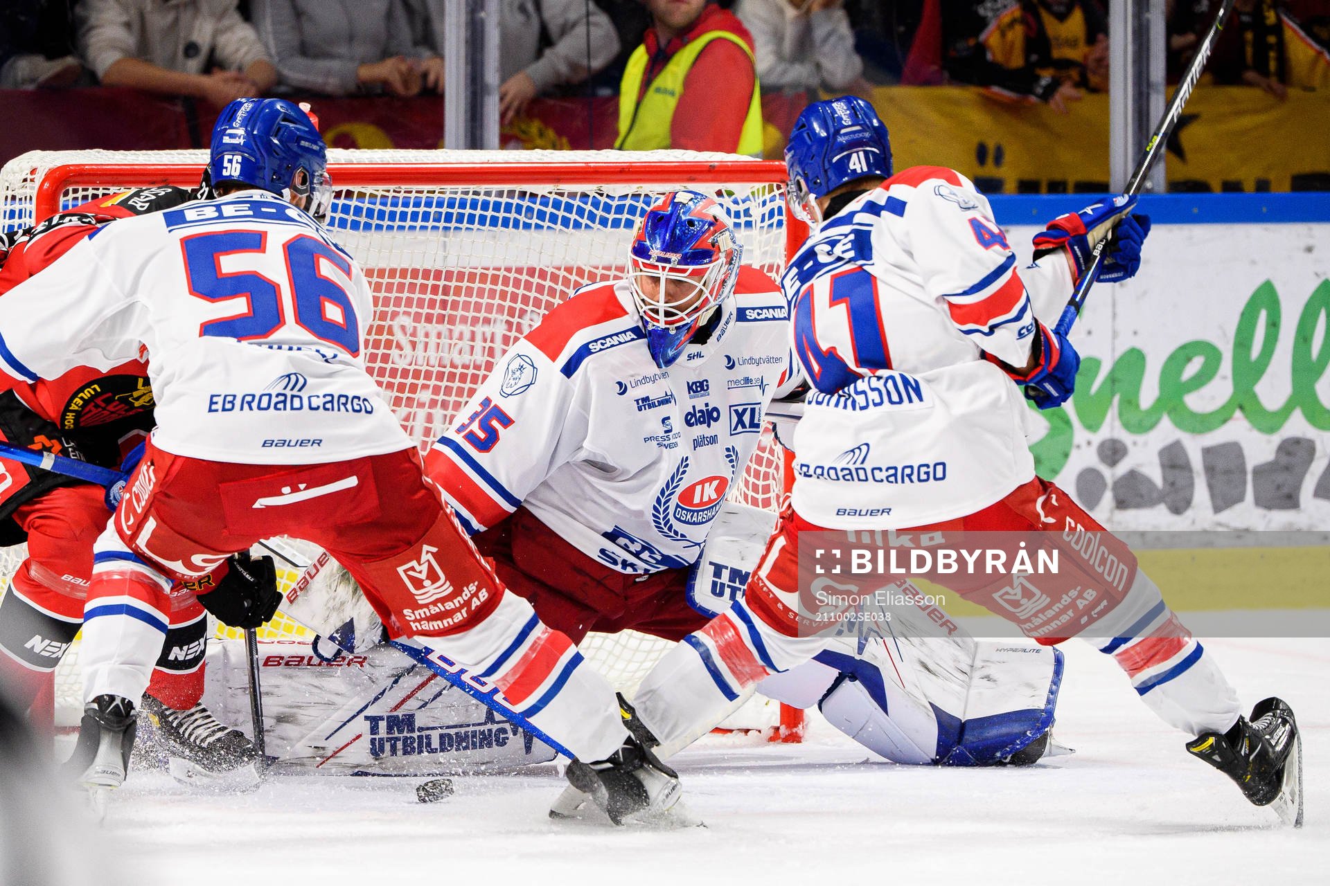 Oskarshamns målvakt Joe Cannata