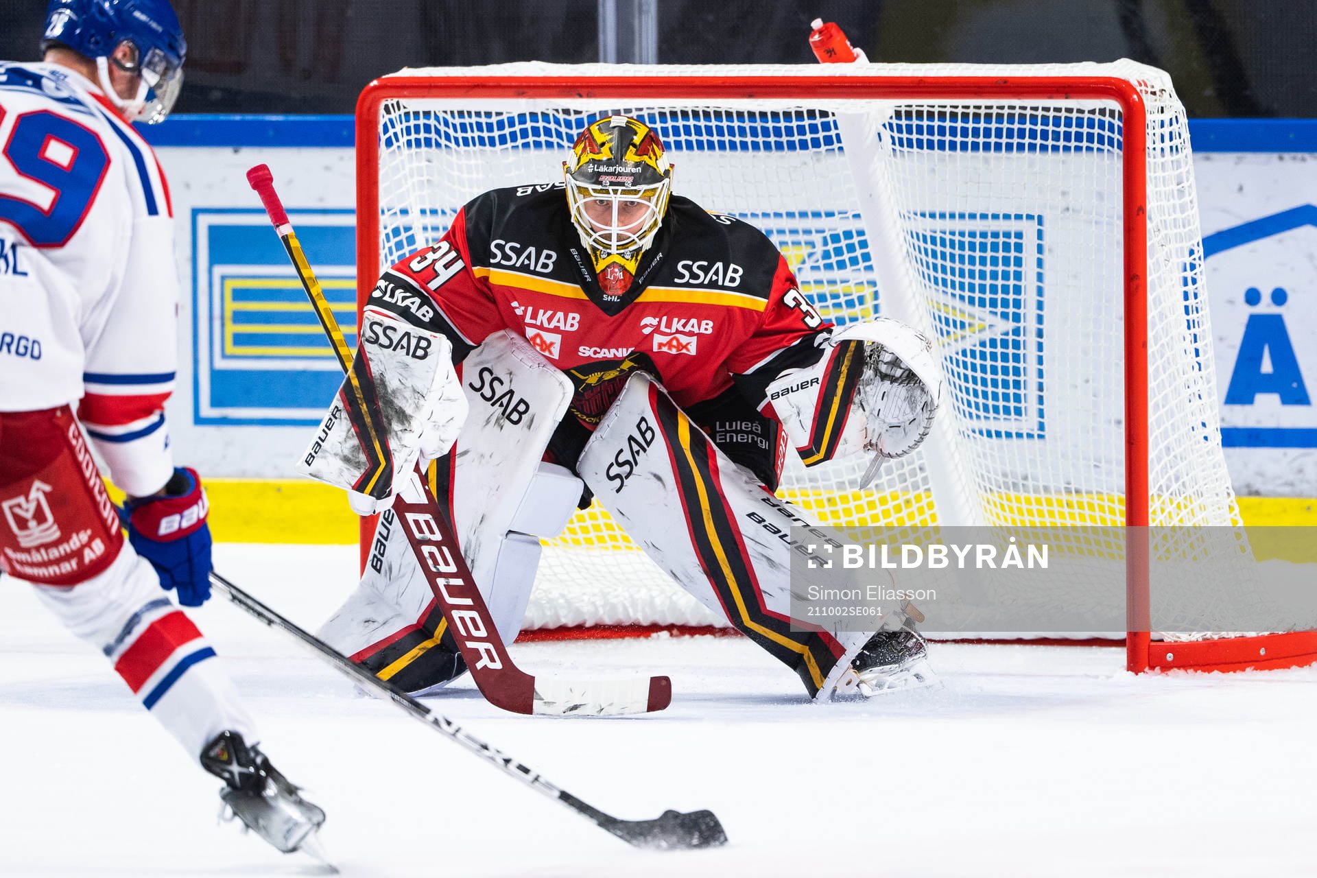 Luleås målvakt Joel Lassinantti