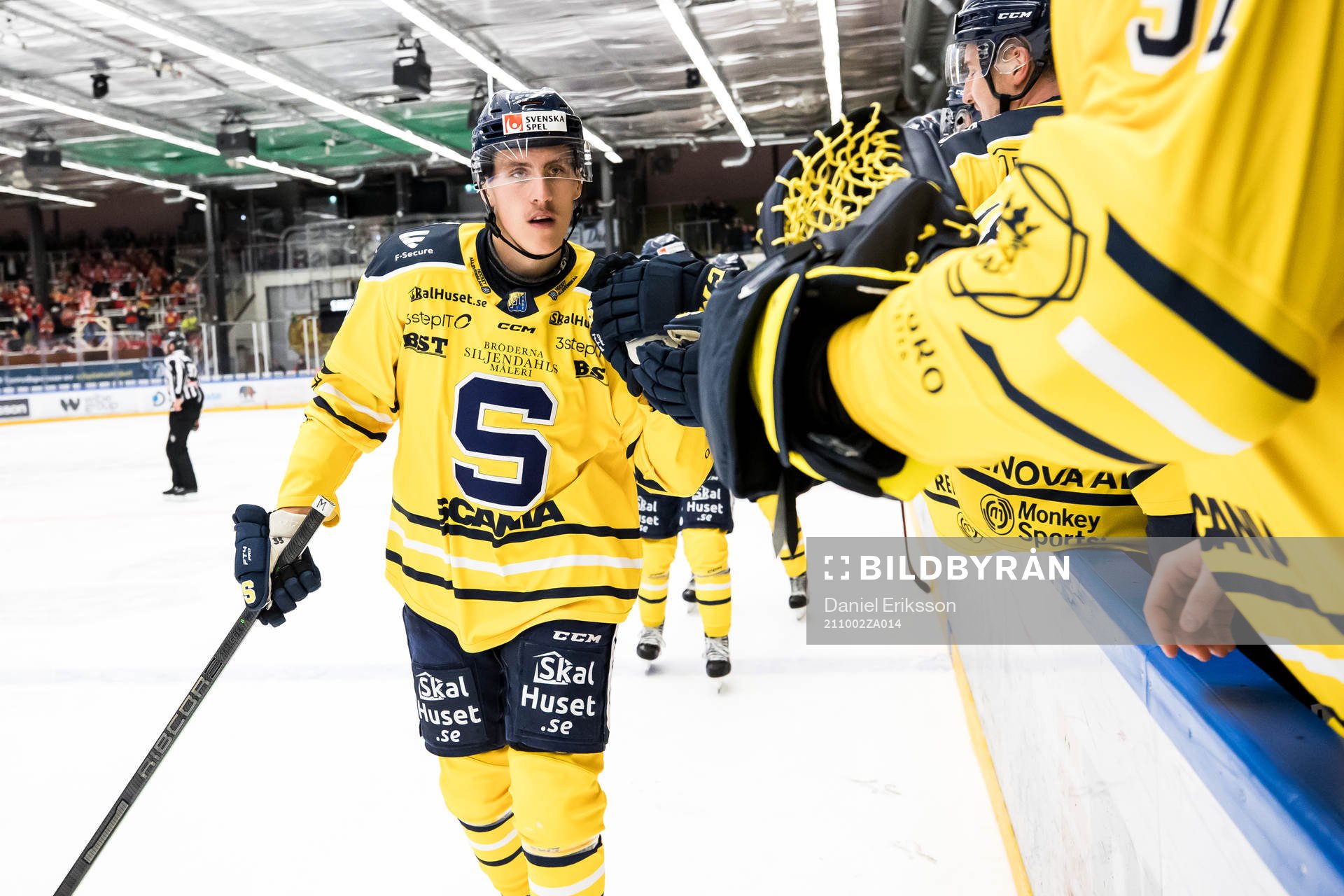 Södertäljes Felix Olsson jubel