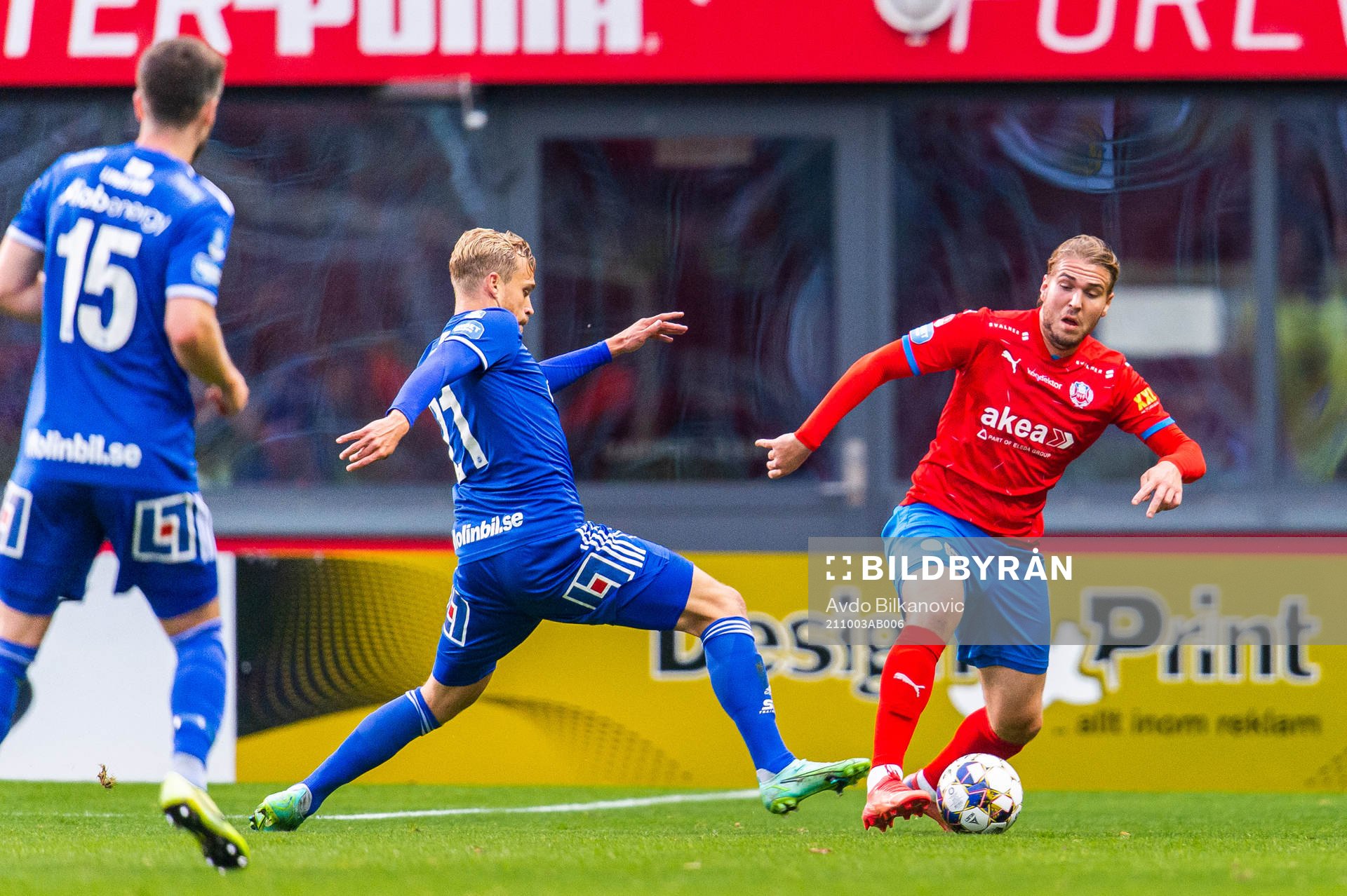 Sundsvalls Albin Ekström och Helsingborgs Charlie Weberg