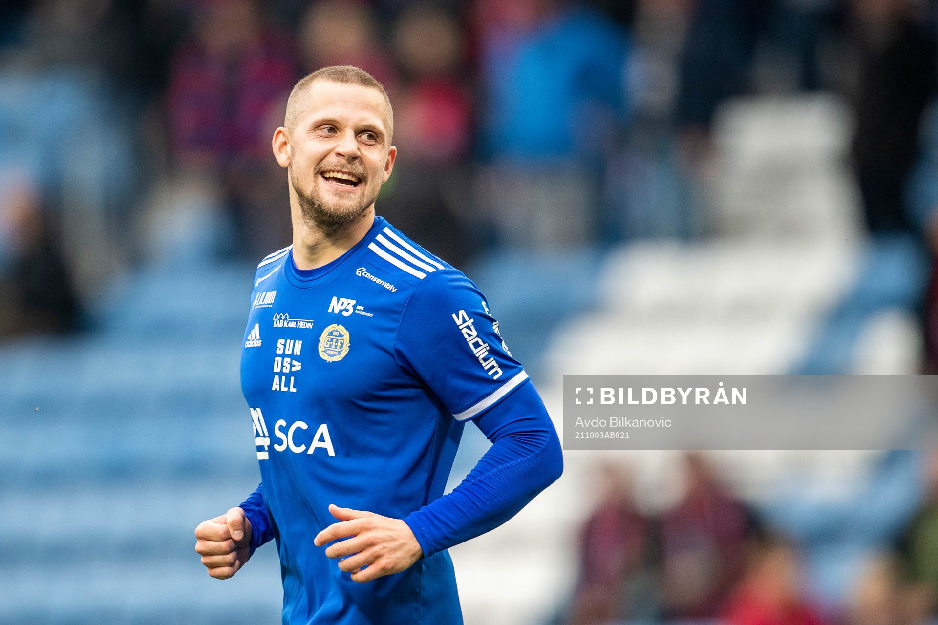 Sundsvalls Erik Andersson jublar