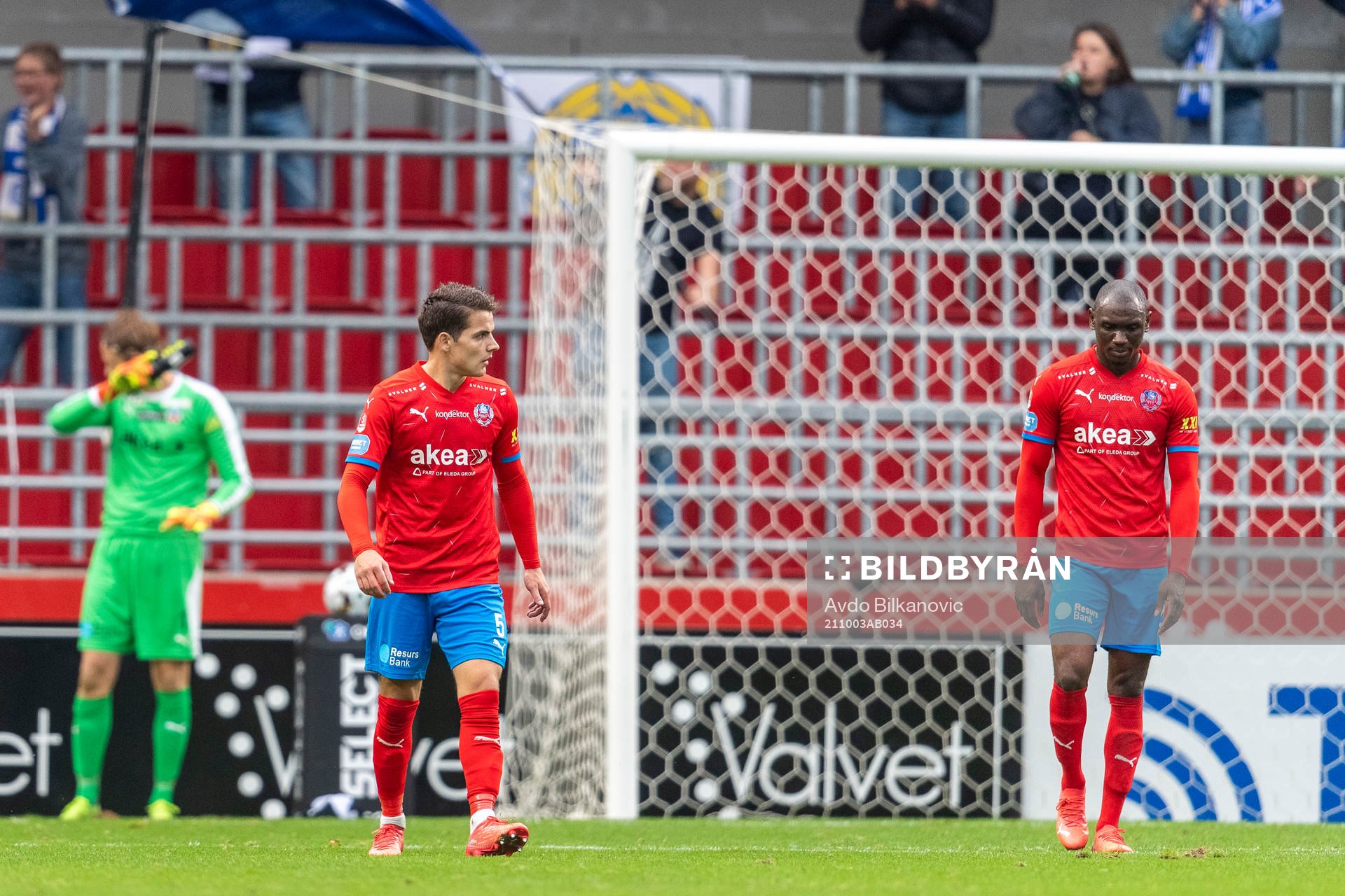 Helsingborgs Brandur Hendriksson Olsen och Ravy Tsouka-Dozi