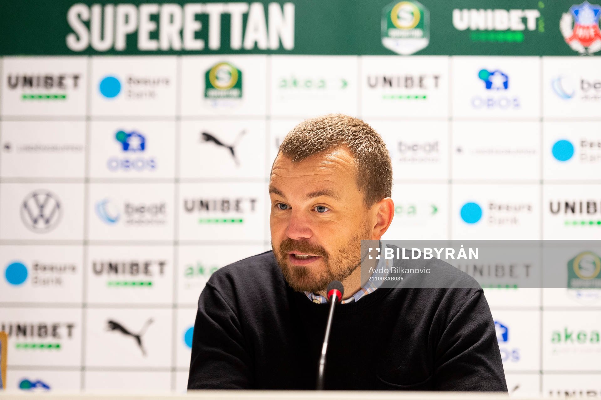 Sundsvalls tränare Henrik Åhnstrand