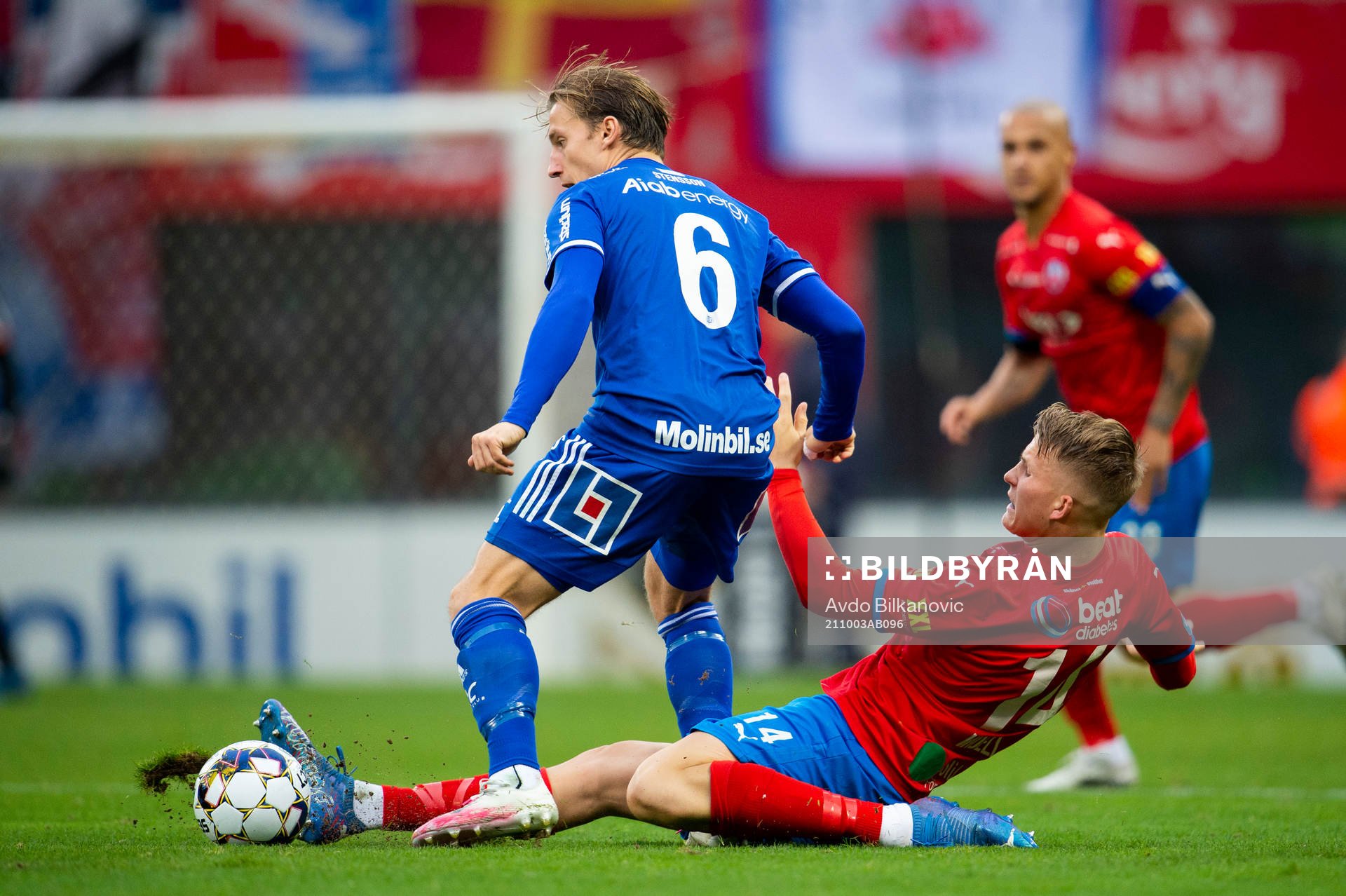 Helsingborgs Casper Widell och Sundsvalls Daniel Stensson