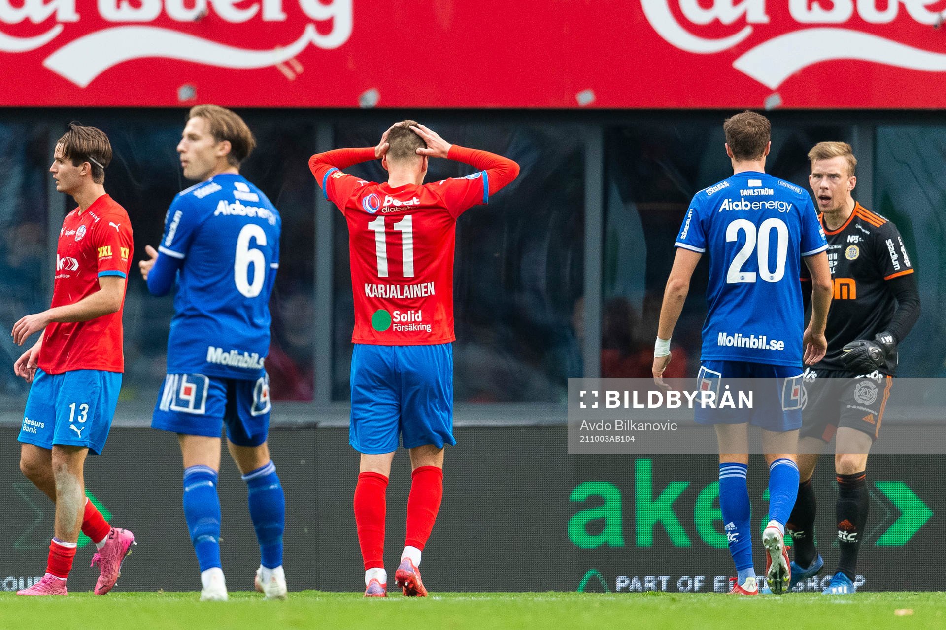 Helsingborgs Rasmus Karjalainen deppar