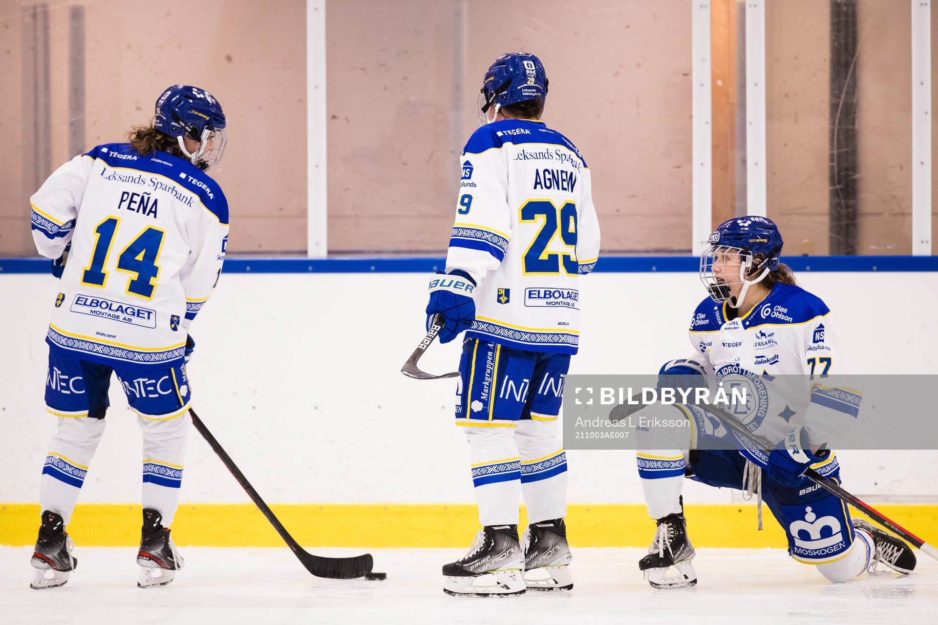 Leksands Payge Pena, Paige Lindsey Agnew och Maria Holm