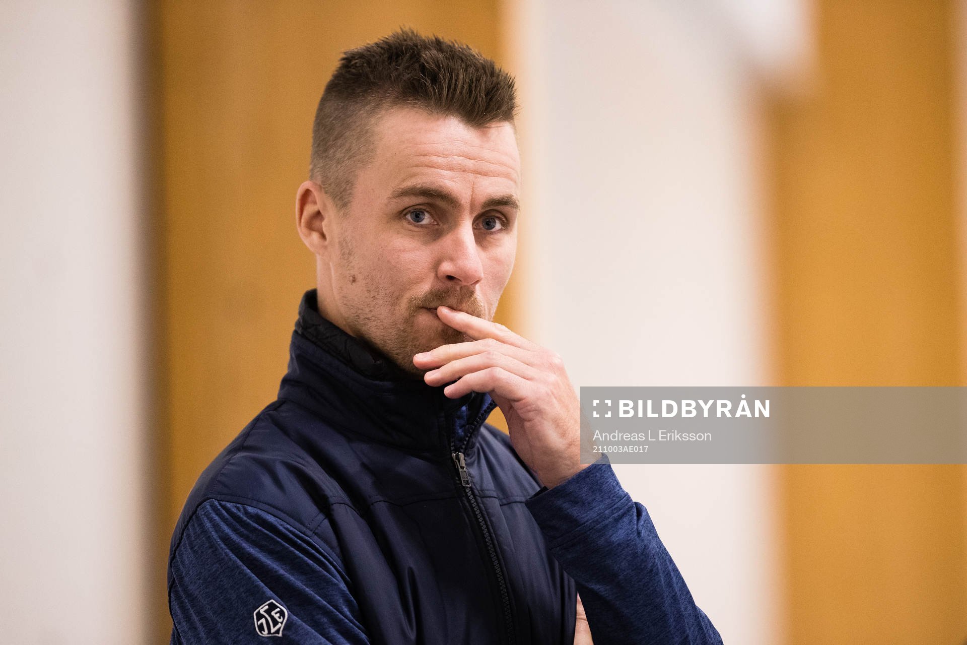 Leksands tränare Mathias Olsson