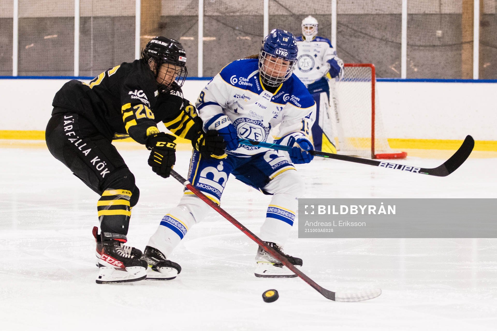 s Vendula Pribylova och Leksands Malou Berggren