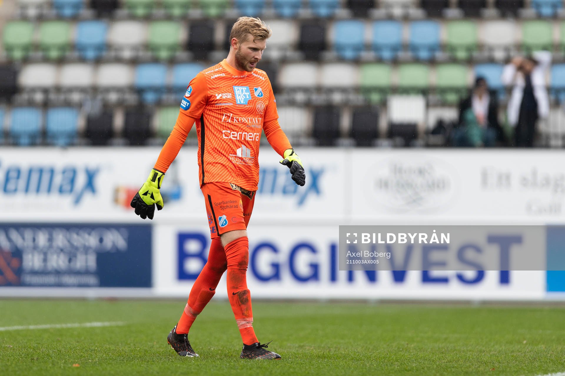 Norrbys målvakt Anton Cajtoft