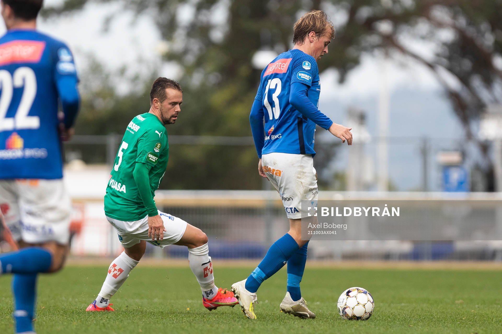 Jönköpings Fredric Fendrich och Norrbys Robin Strömberg
